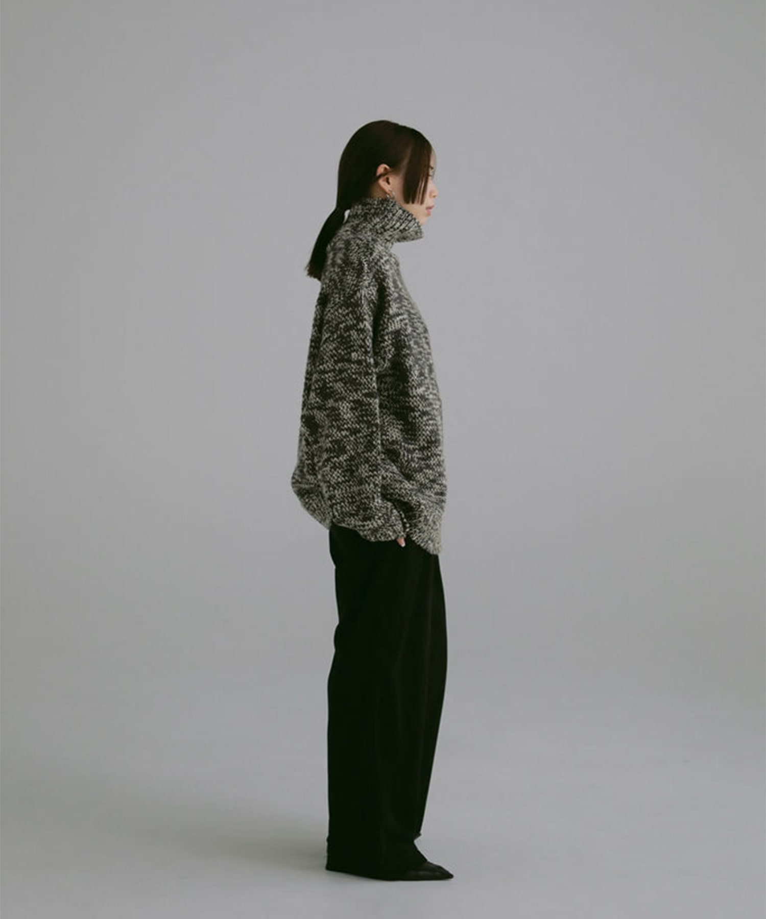 big turtle knit pullover Louren