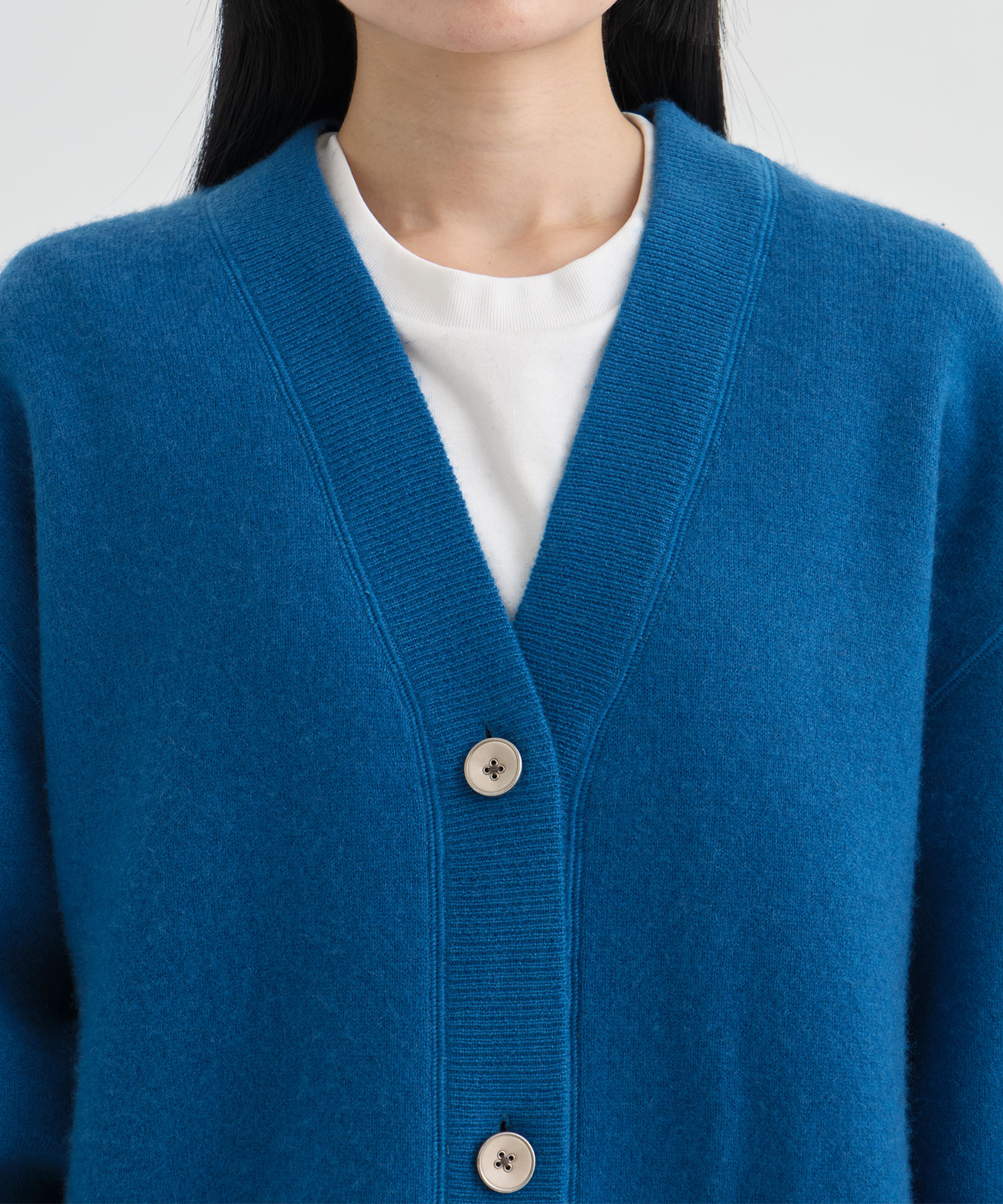 CASHMERE REVERSIBLE CARDIGAN THE TOKYO