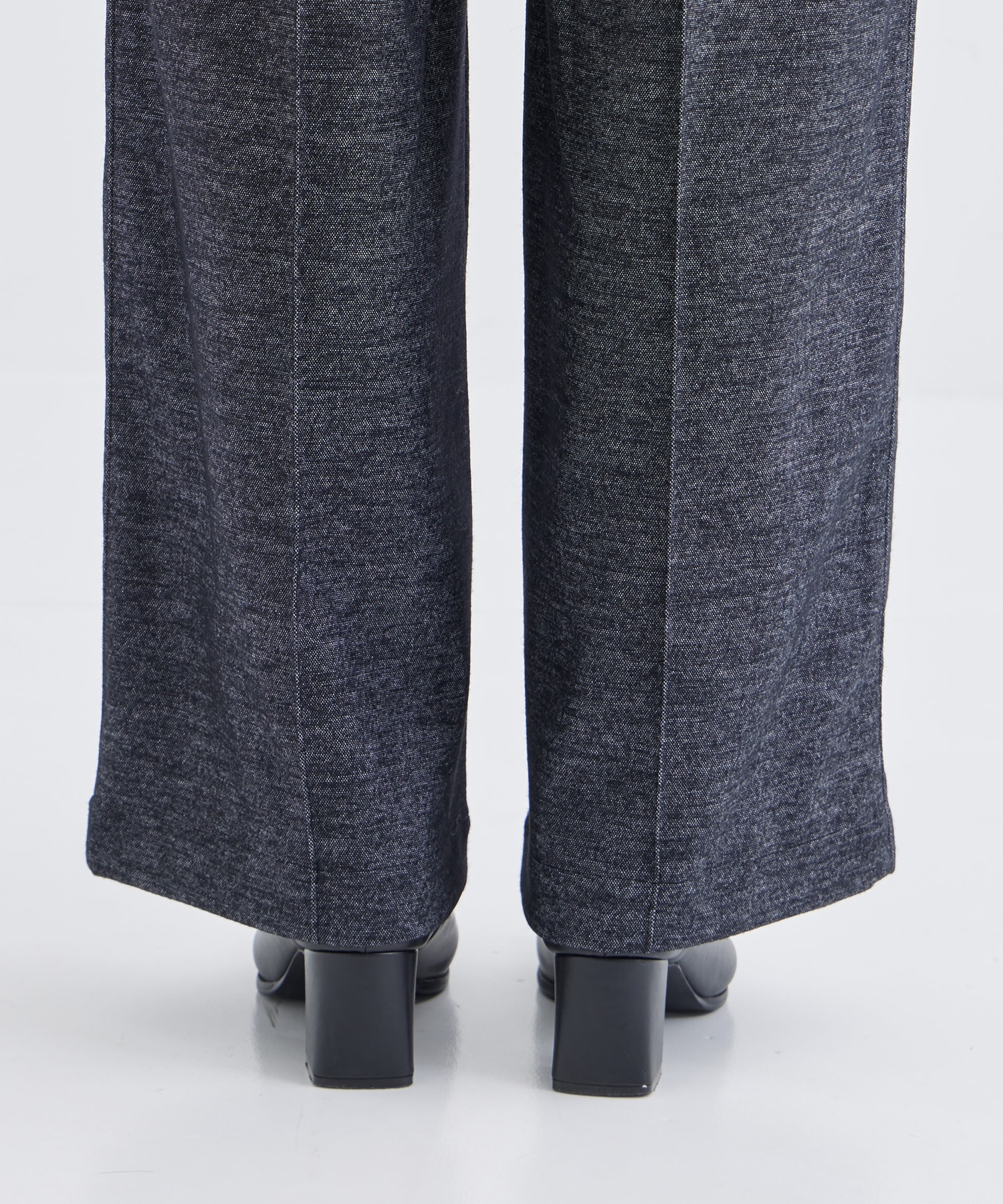 WASHABLE TWEEDY JERSEY BAKER PANTS THE TOKYO