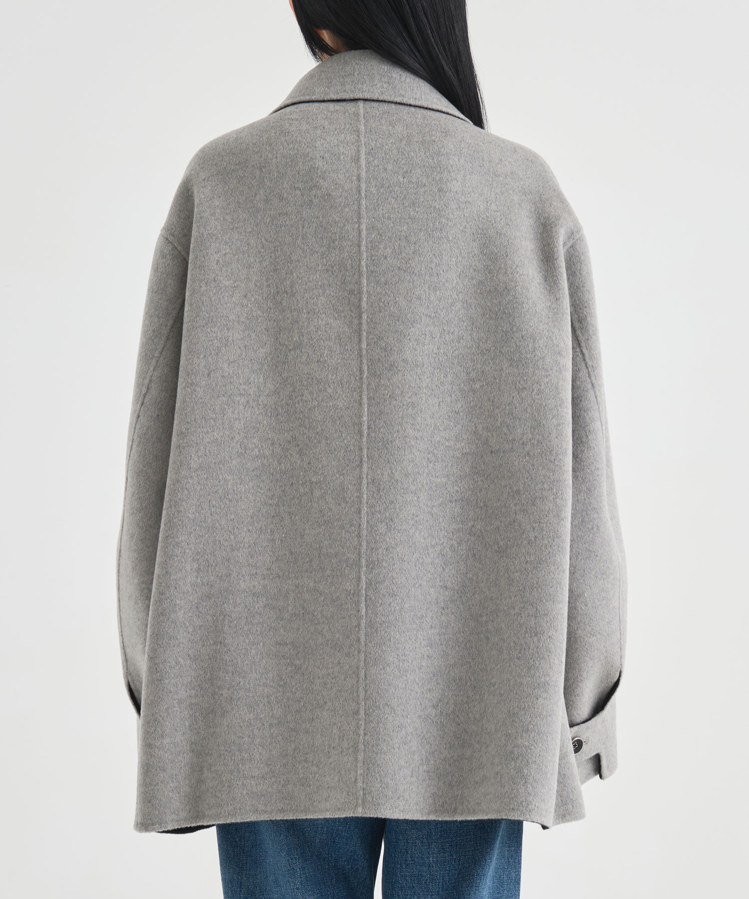 CASHMERE REVERSIBLE SHORT COAT THE TOKYO