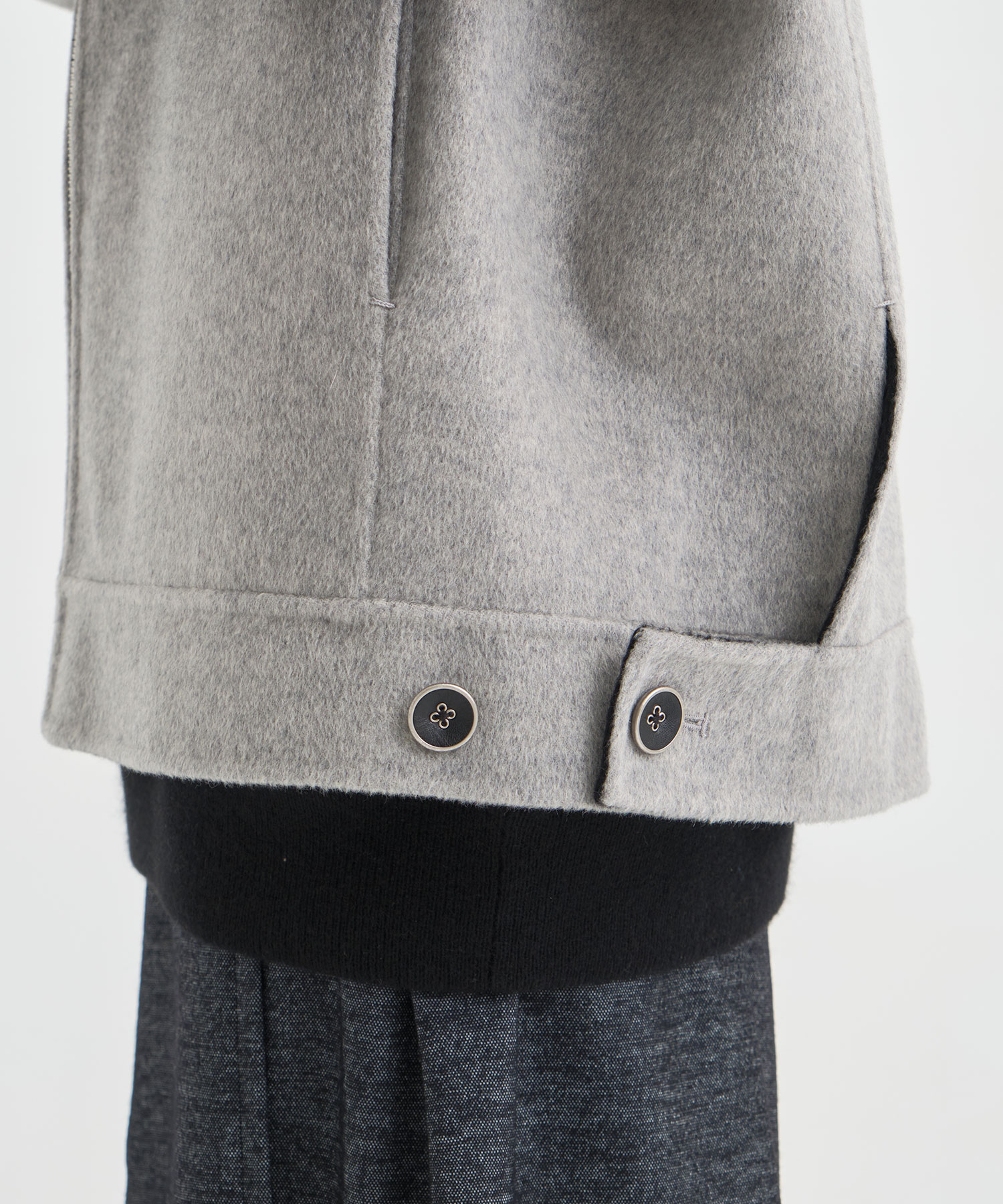 CASHMERE REVERSIBLE SHORT BLOUSON THE TOKYO