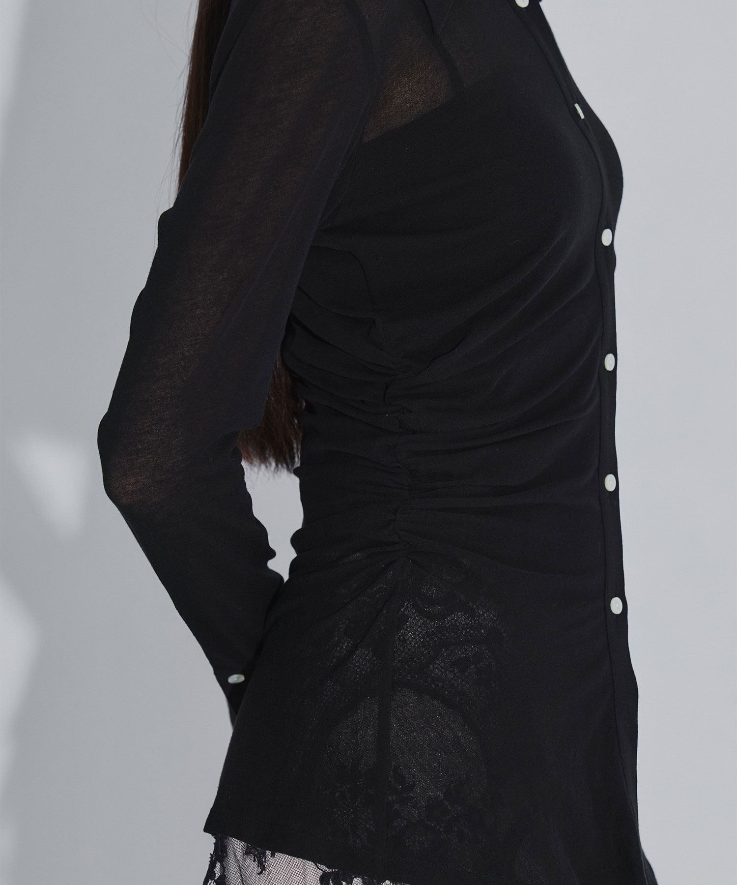 SHEER JERSEY SHIRT FETICO