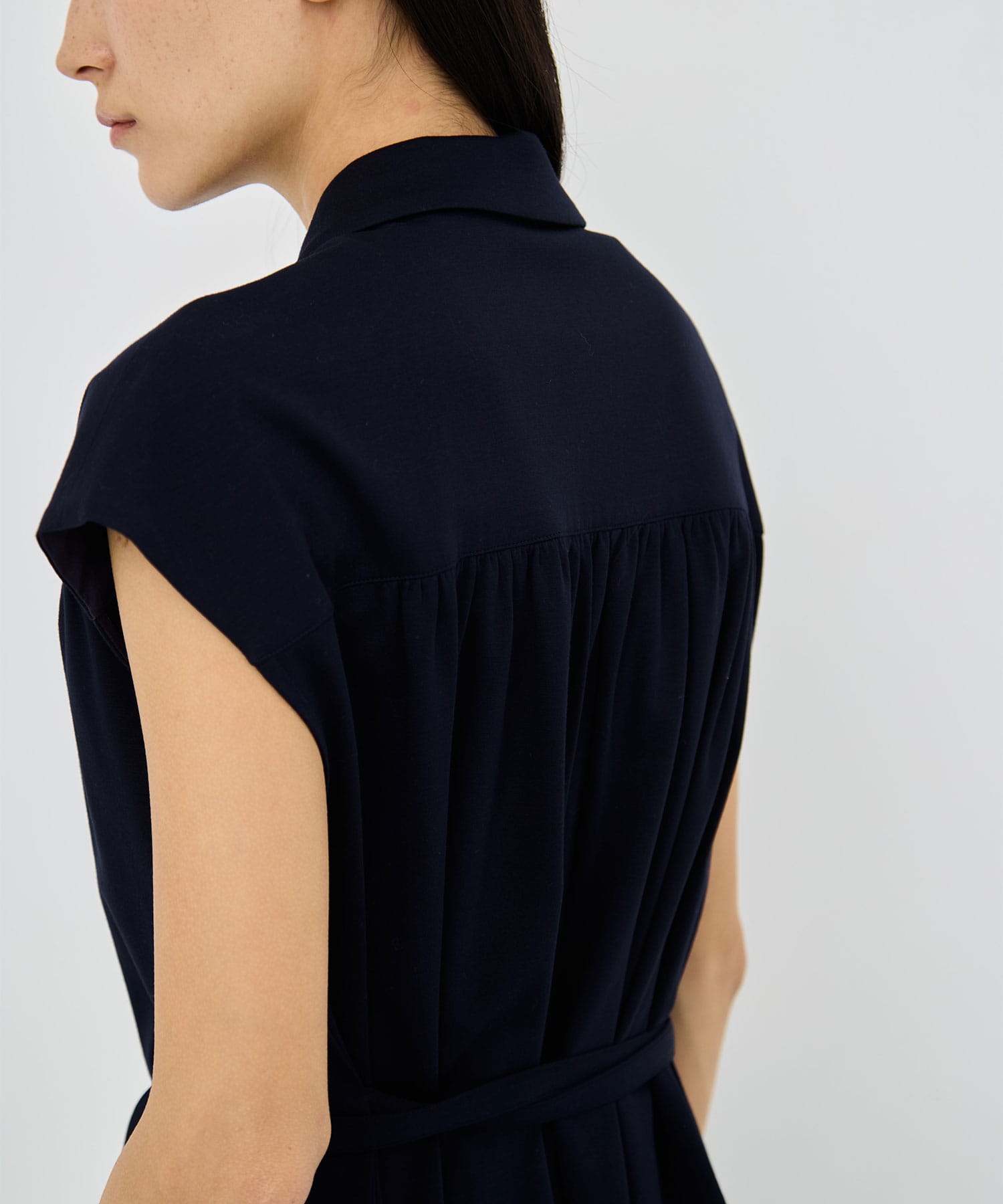 Silva combi tex jersey dress AKIRANAKA