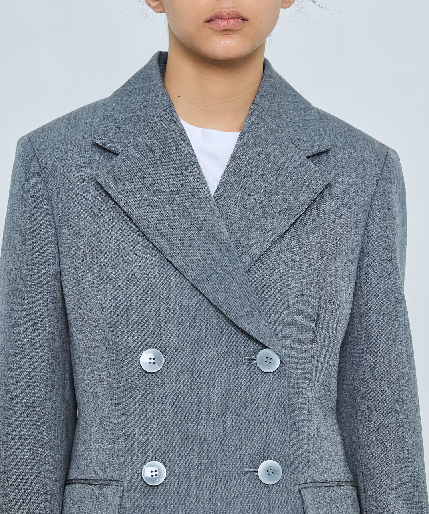 WIDE-SHOULDER DOUBLE JACKET ENFOLD