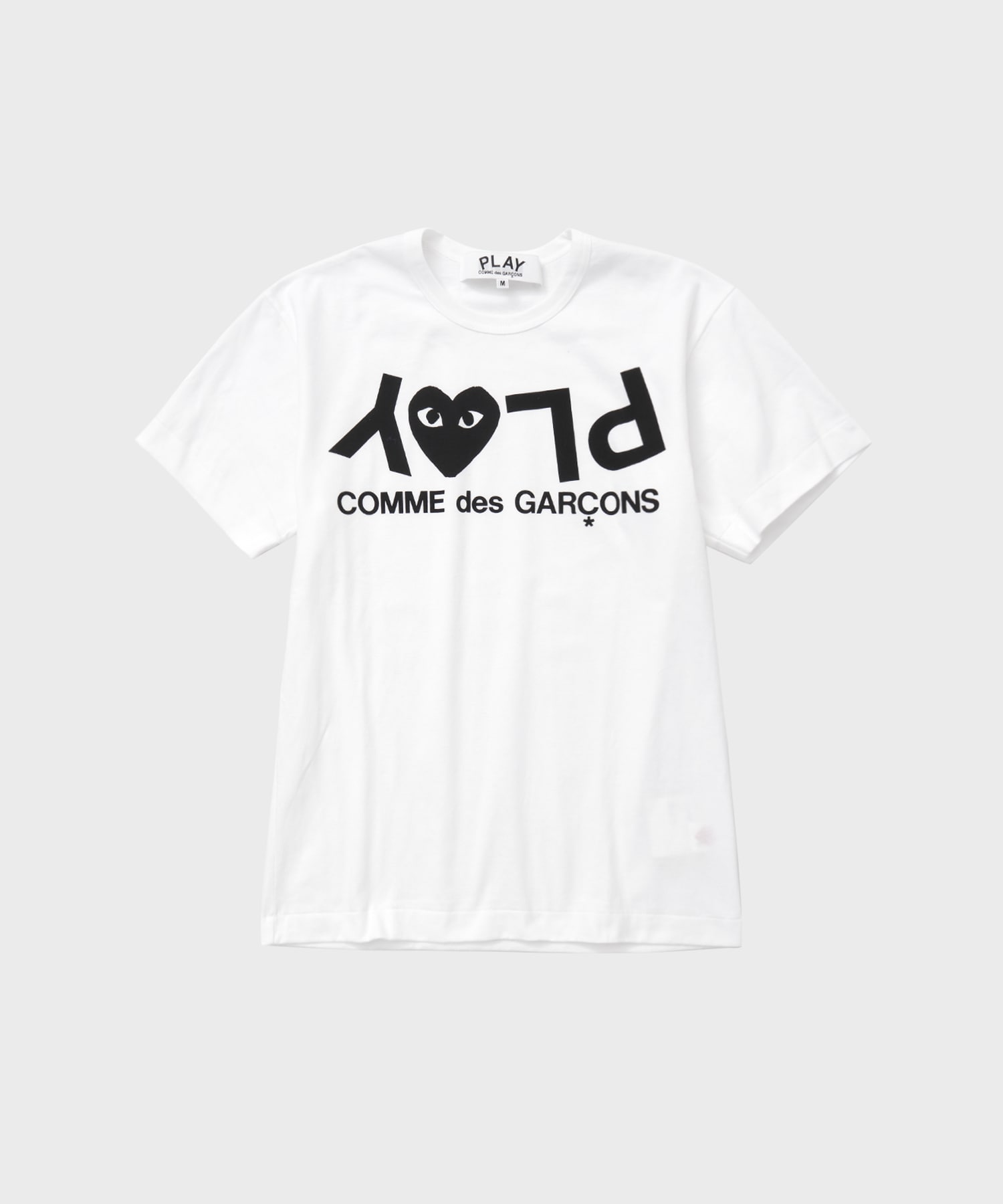 AX-T068-051T-SHIRT LOGO PRINT PLAY LOGO PLAY Comme des Garcons