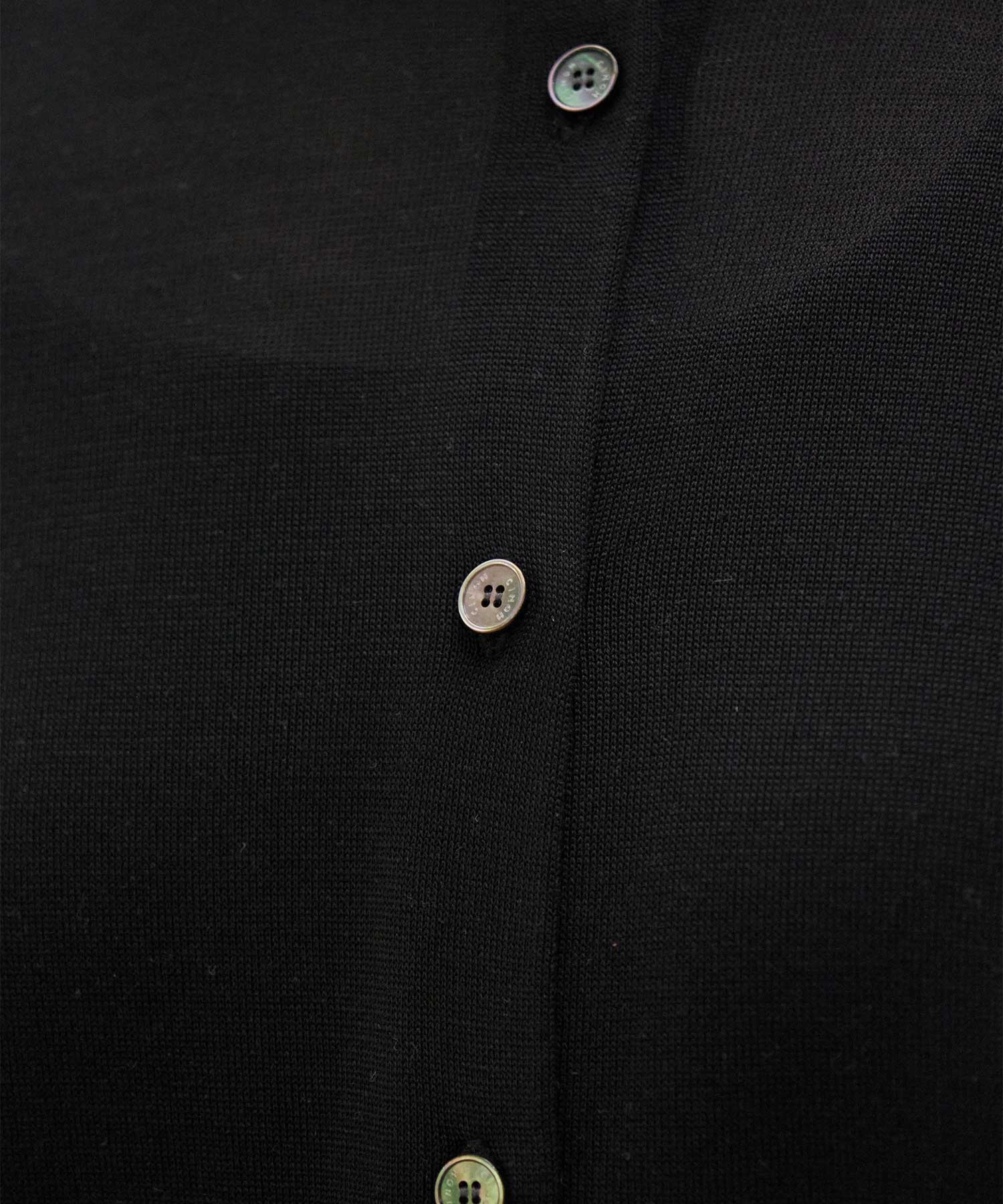 別注 Washable Silk Half Sleeve Cardigan CINOH