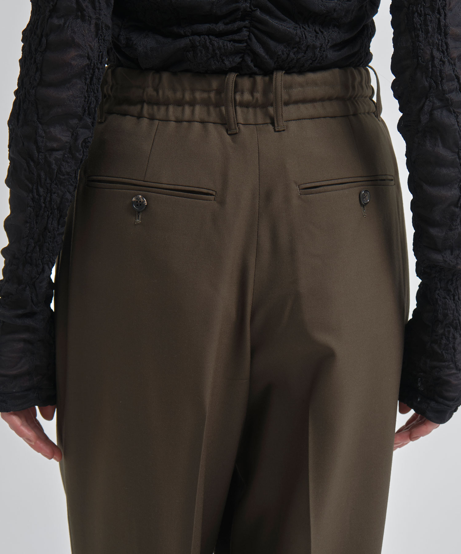 Wool Easy Pants INSCRIRE