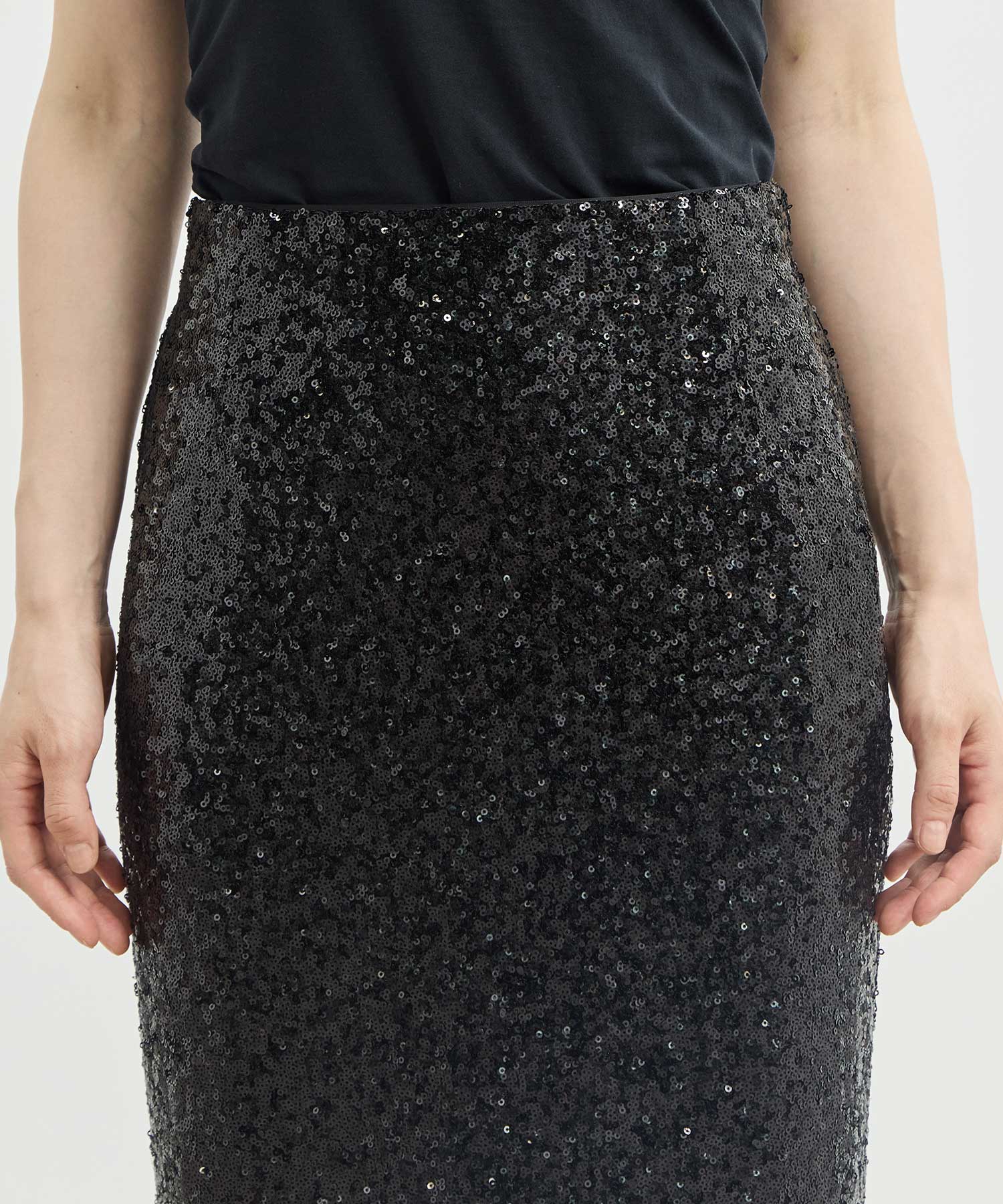glitter pencil skirt Louren