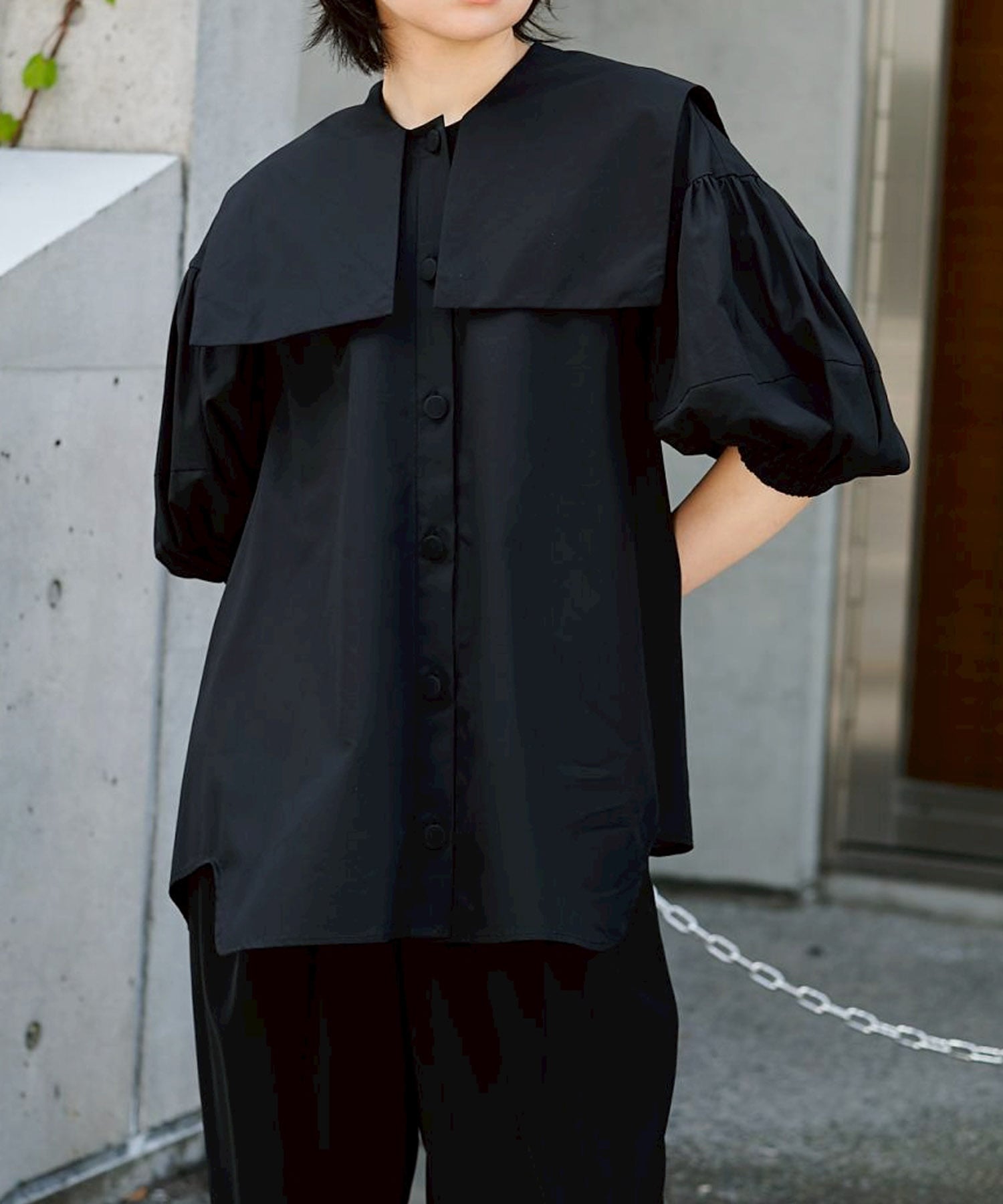 SAILOR-COLOR BLOUSE ENFOLD