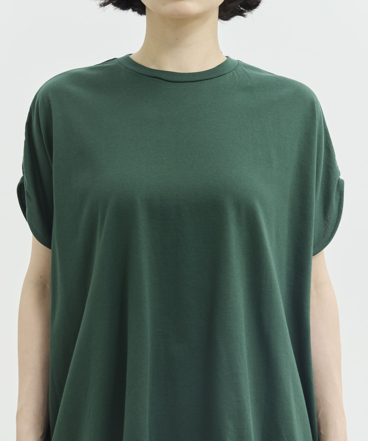 SCALLOP WIDE T-SHIRT ENFOLD