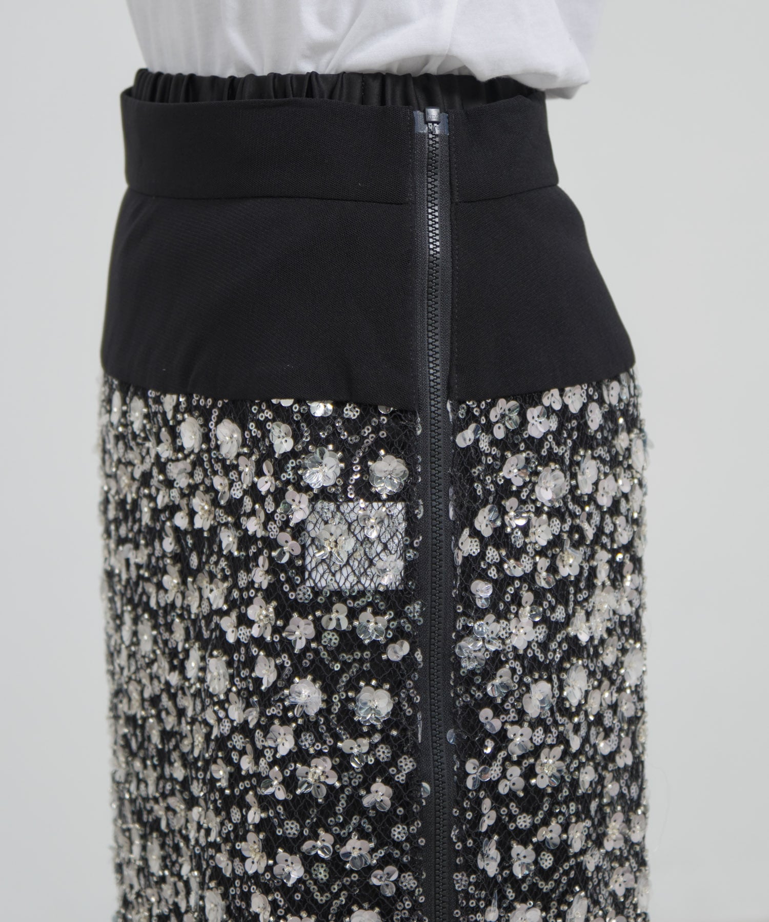 CB-25179　Lame Skirt Chika Kisada
