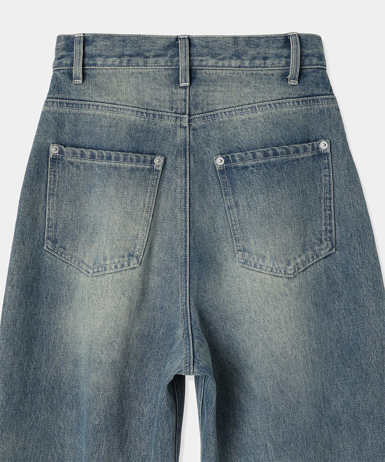 bleach hem denim Louren