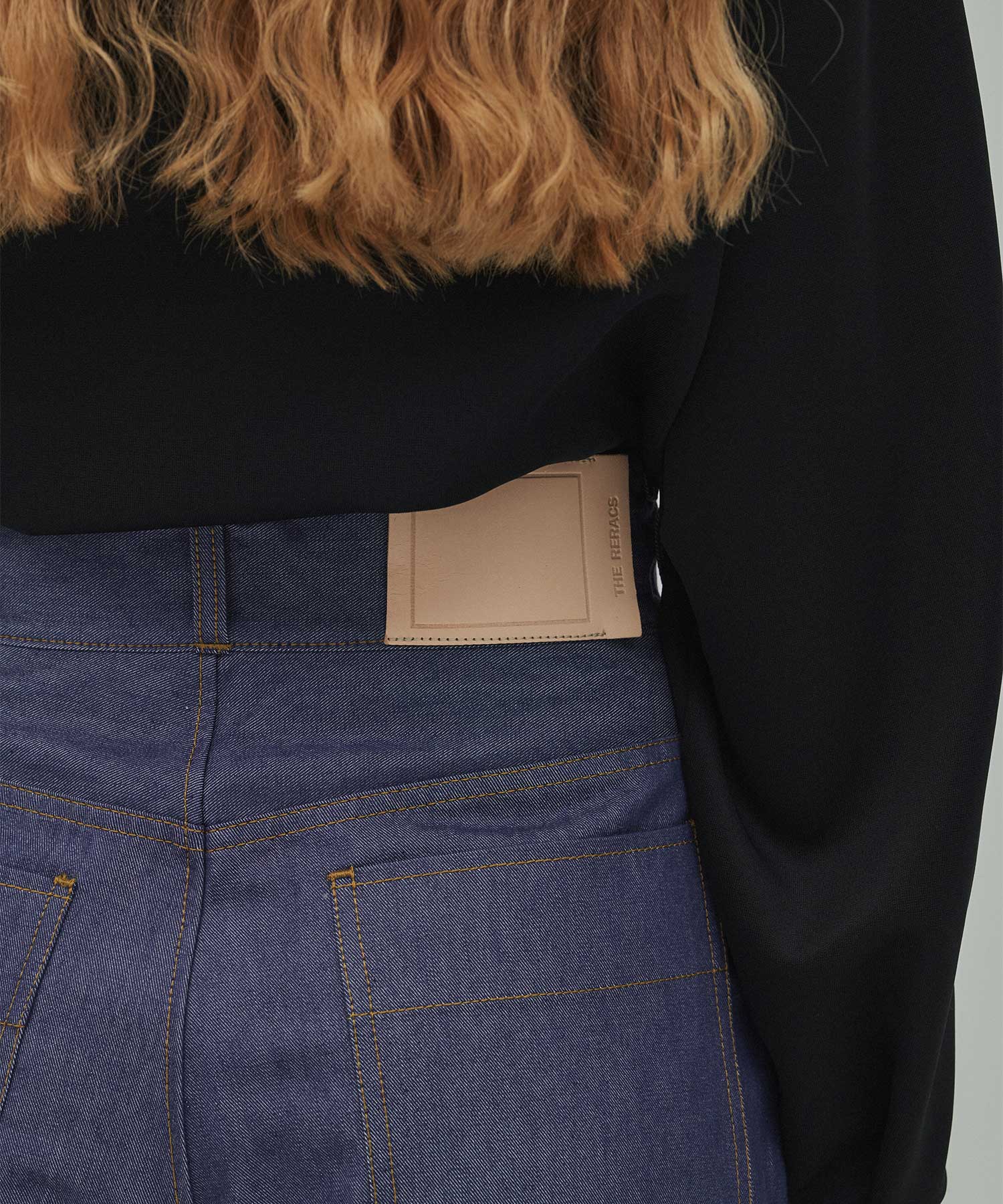 THE BELTED WIDE DENIM THE RERACS