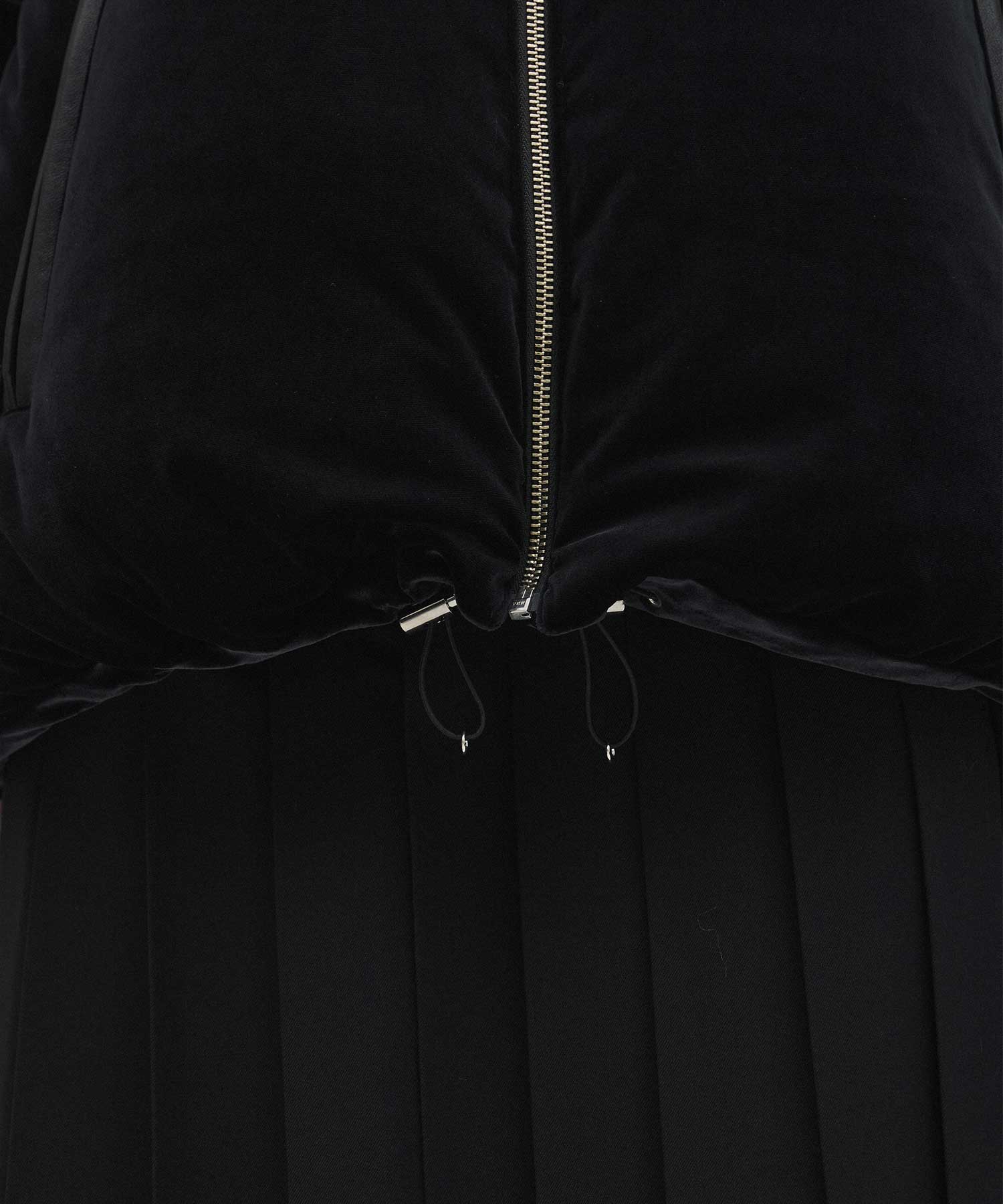 Velour down coat FETICO