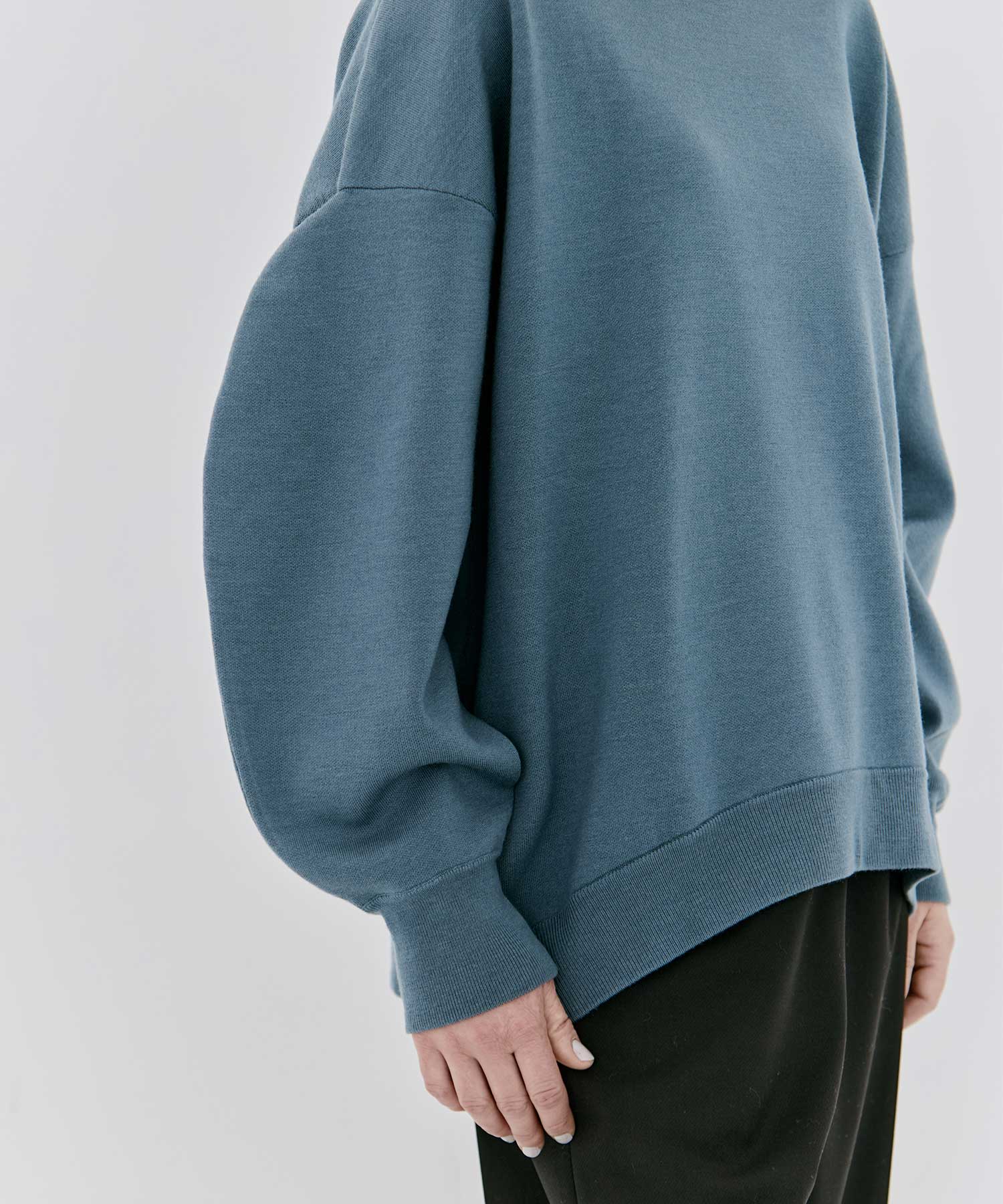 DOUBLE-FACE PULLOVER ENFOLD