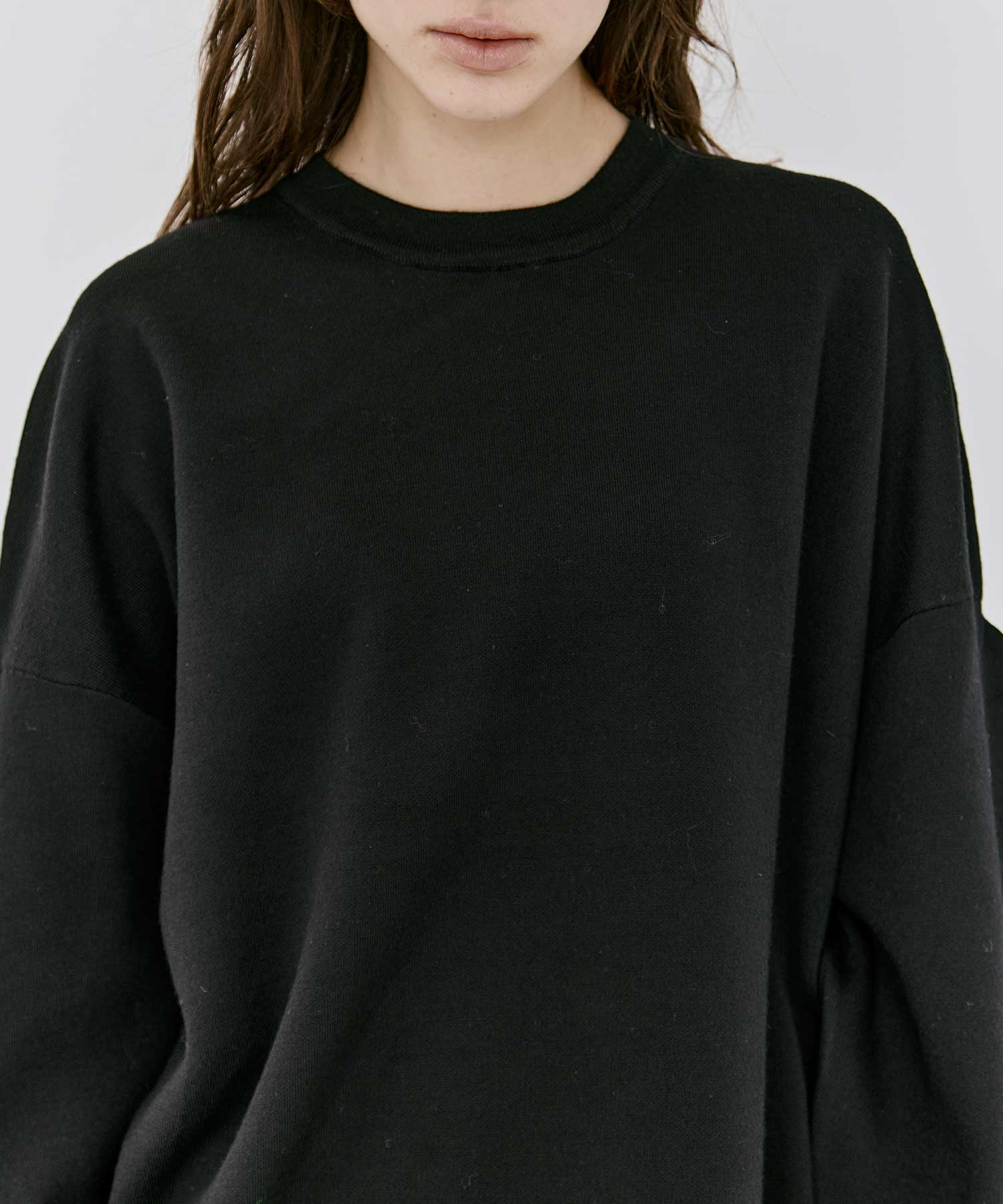 DOUBLE-FACE PULLOVER ENFOLD