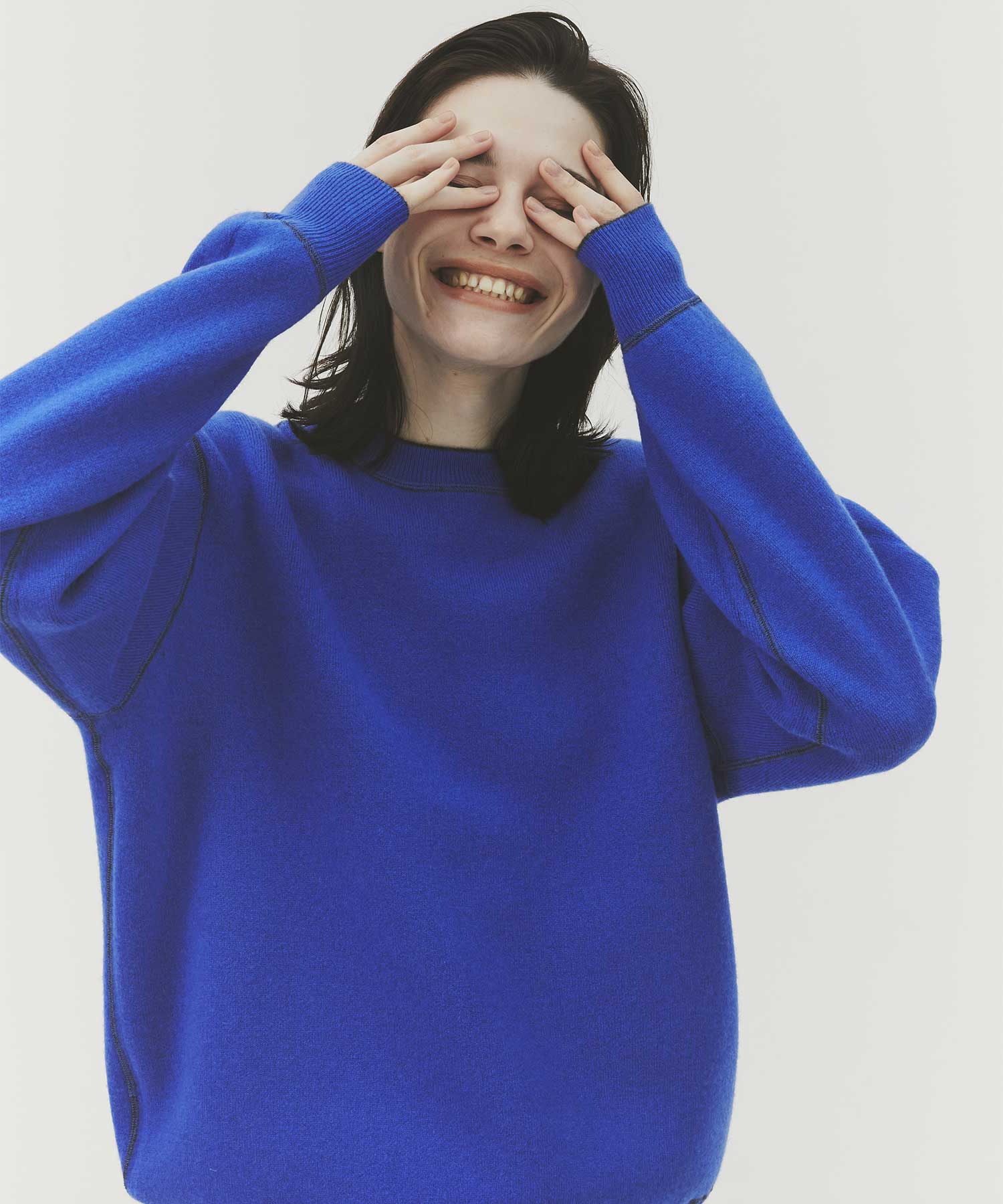 CASHMERE REVERSIBLE PULLOVER THE TOKYO