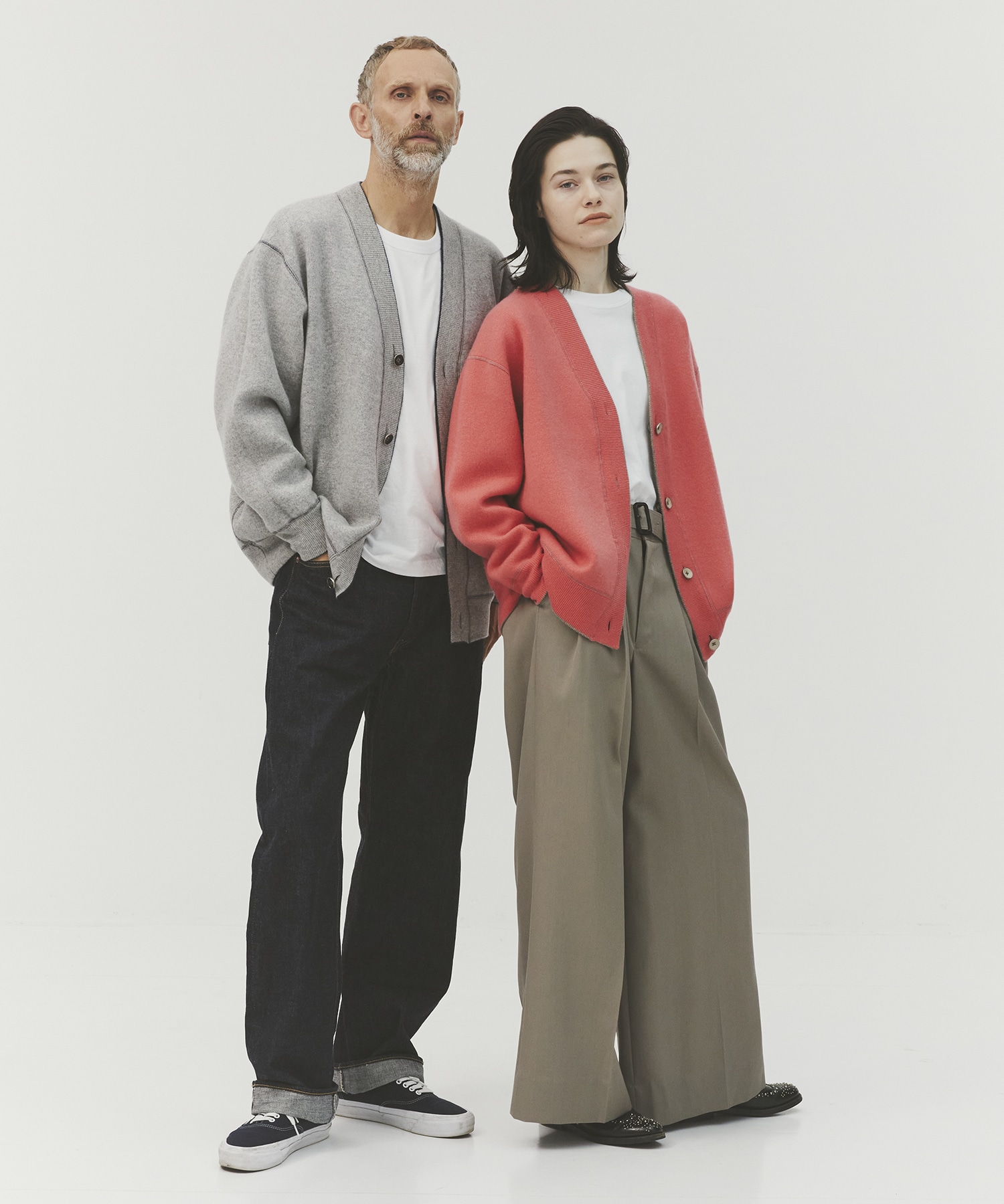 CASHMERE REVERSIBLE CARDIGAN THE TOKYO