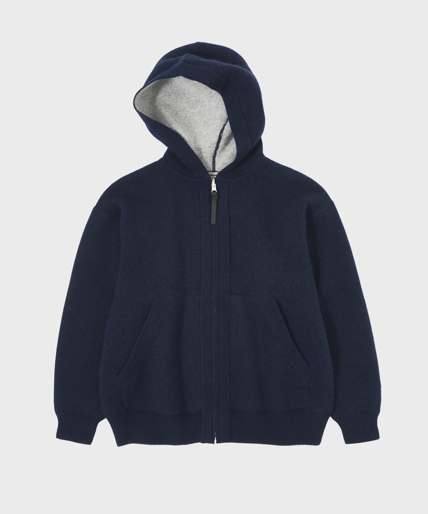 CASHMERE REVERSIBLE ZIP UP HOODIE THE TOKYO