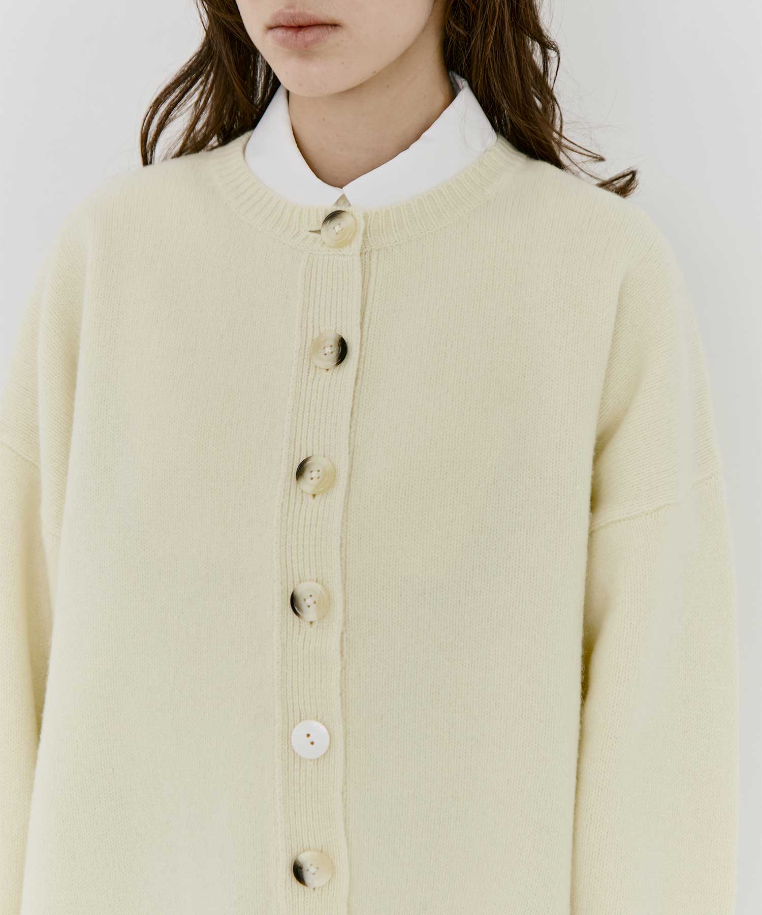 CIRCLE CARDIGAN ENFOLD