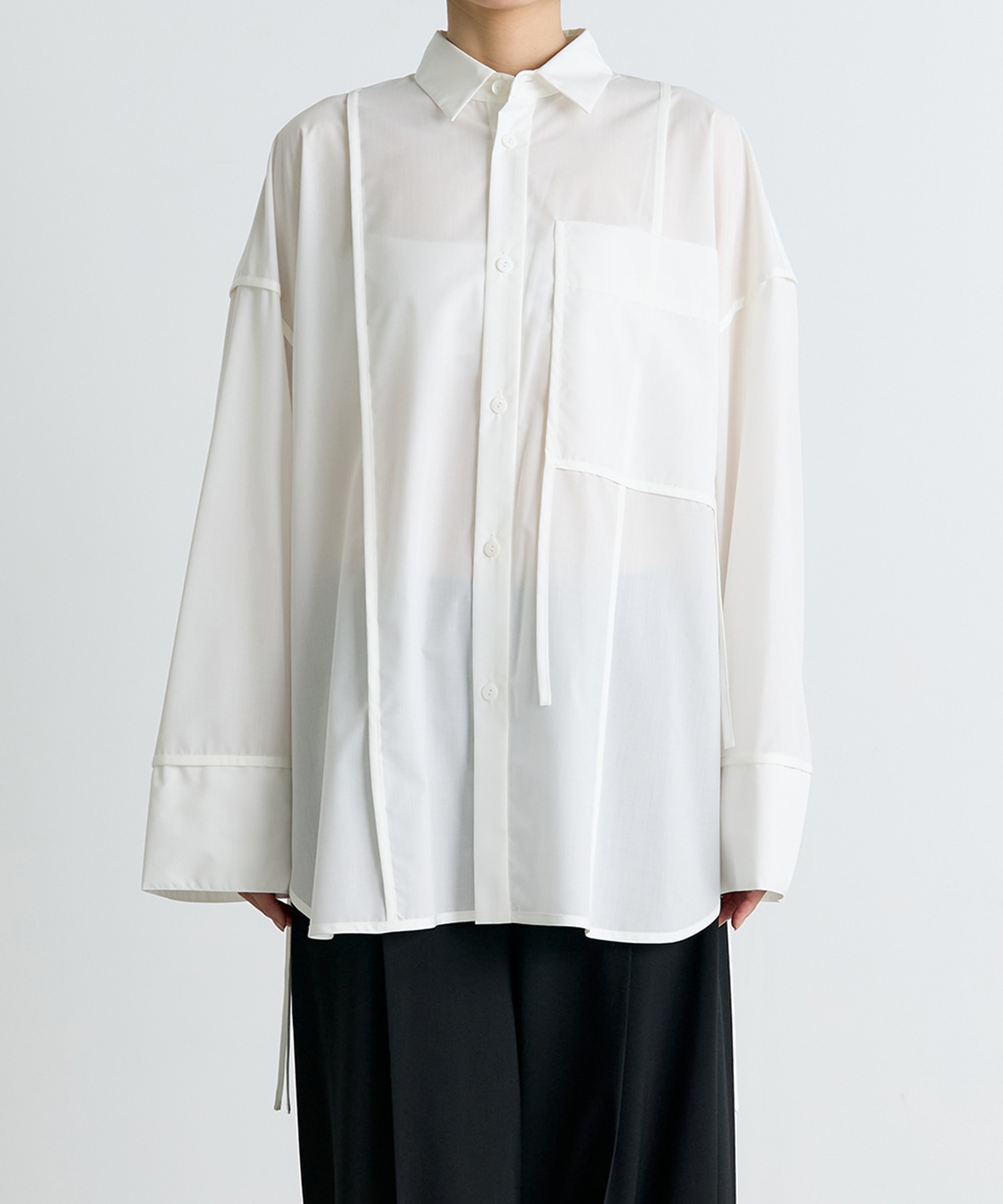piping wide shirt nagonstans