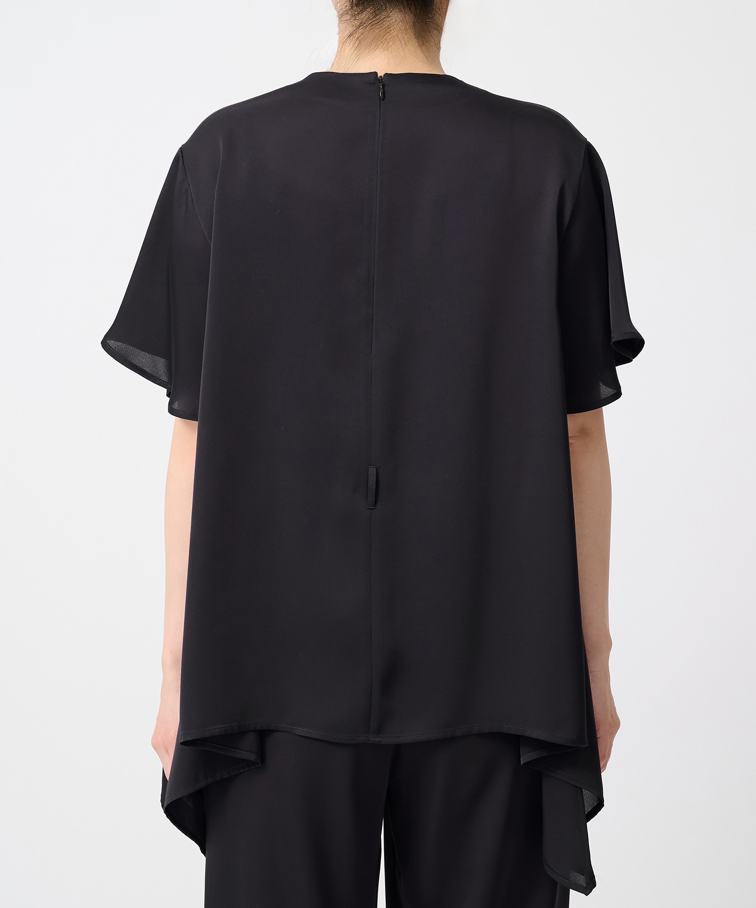 Satin Half Sleeve Blouse THE TOKYO