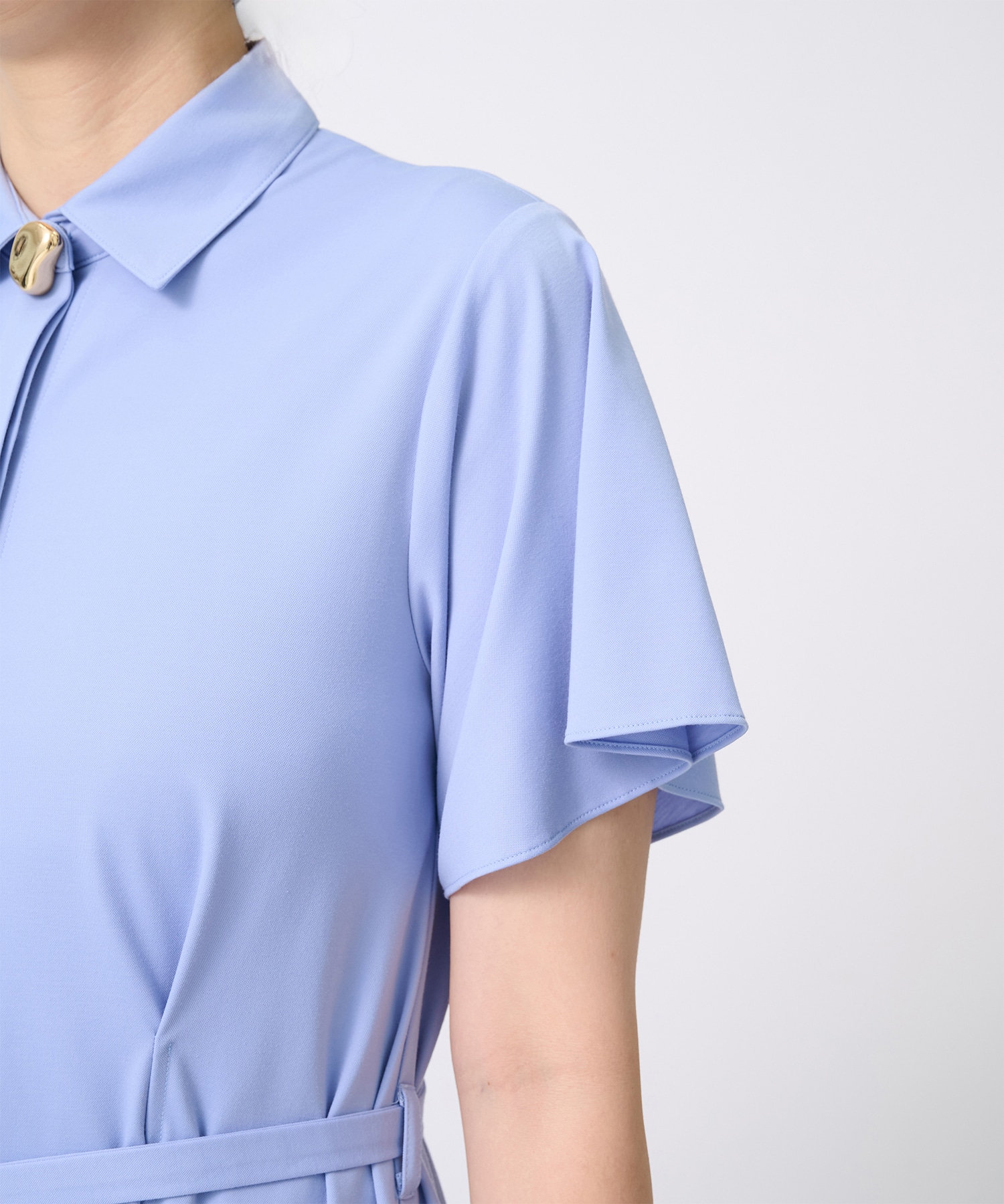 Drape Sleeve Dress THE TOKYO