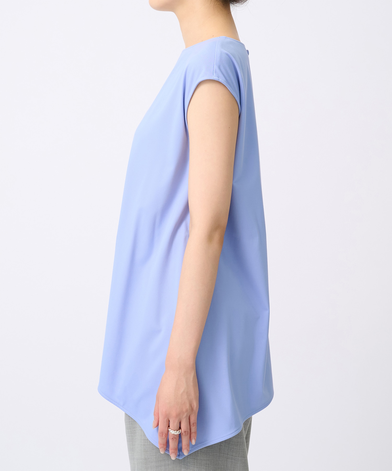 French Sleeve Asymmetry Tops THE TOKYO