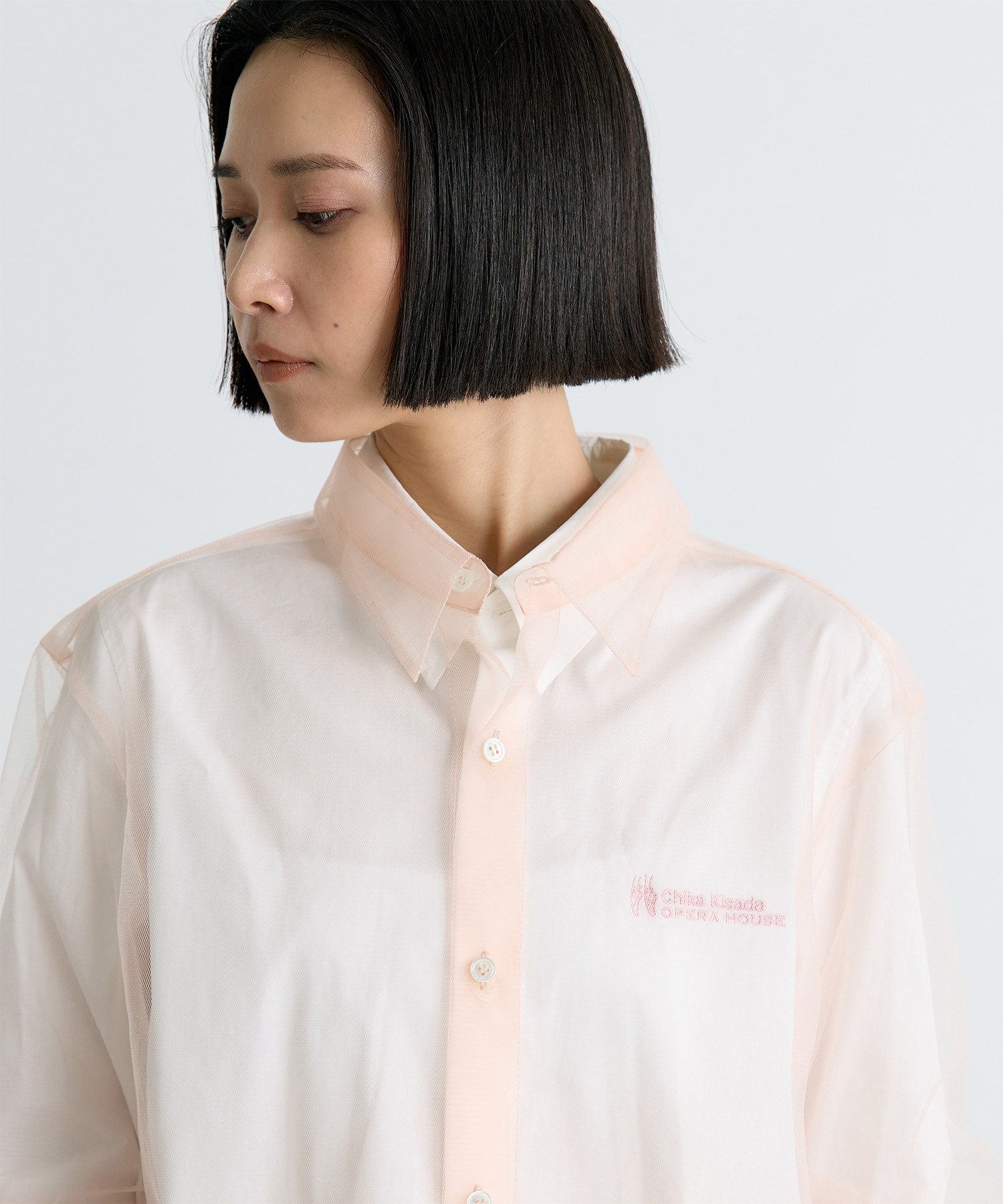 別注 Tulle Shirt Chika Kisada