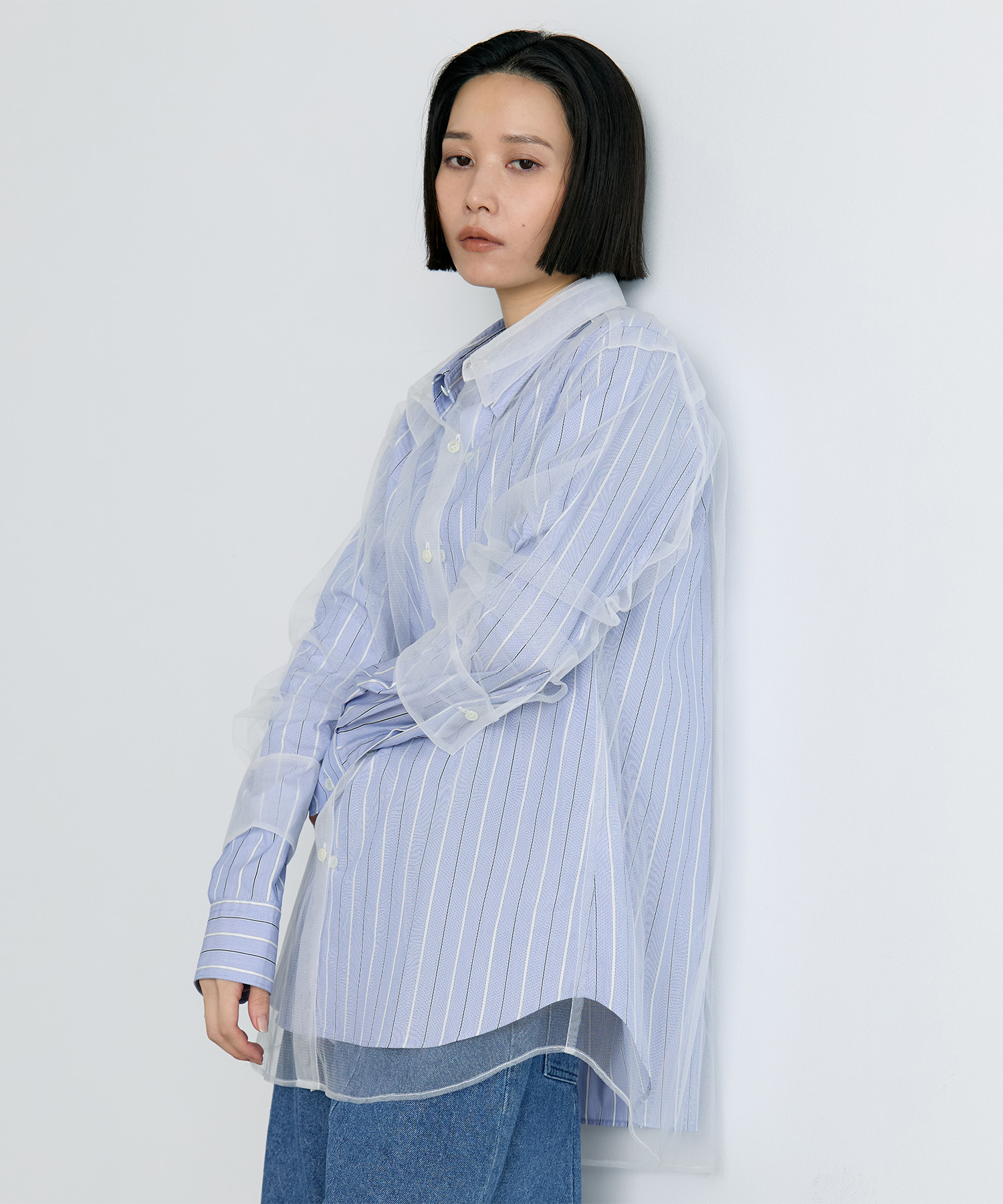 別注 Tulle Shirt Chika Kisada