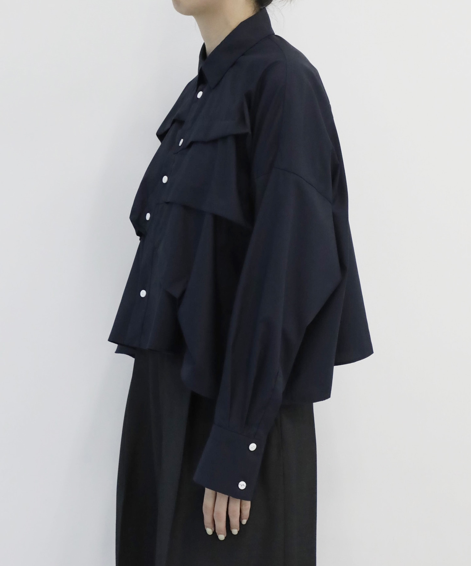 TUCK WIDE SHIRT ENFOLD