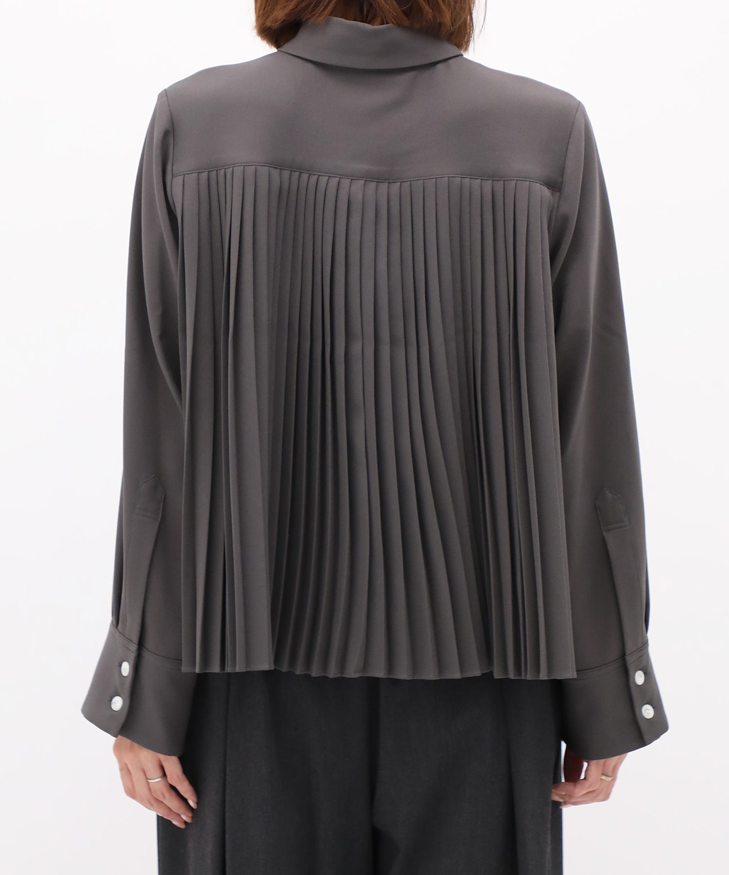 別注 Back Pleats L/S Shirt EZUMi