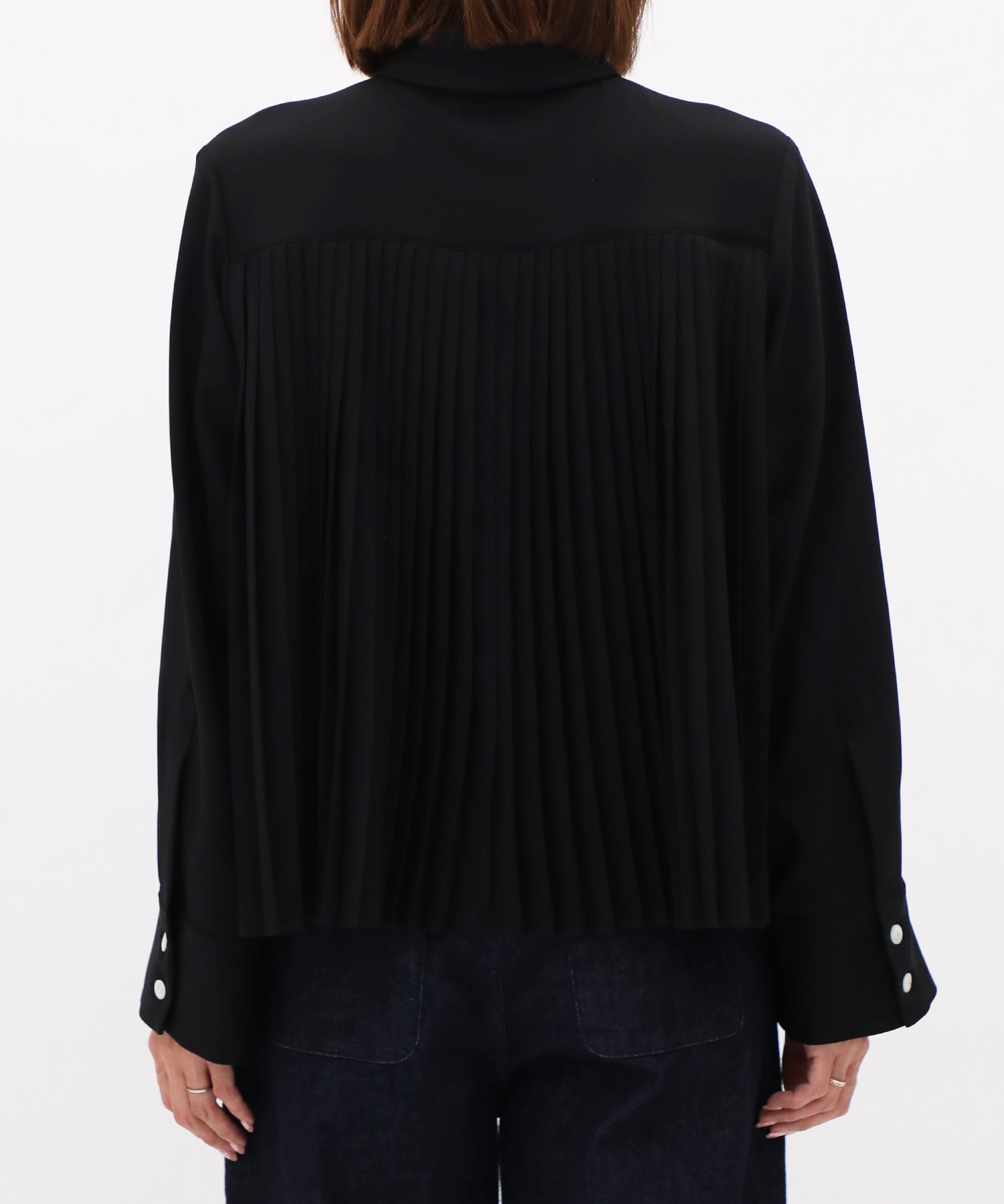 別注 Back Pleats L/S Shirt EZUMi