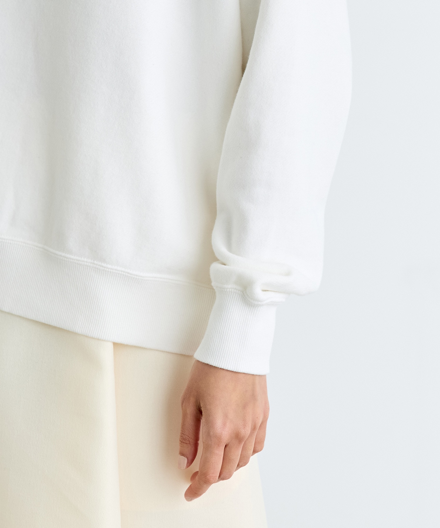 JEAN CREW NECK SWEAT MADISONBLUE