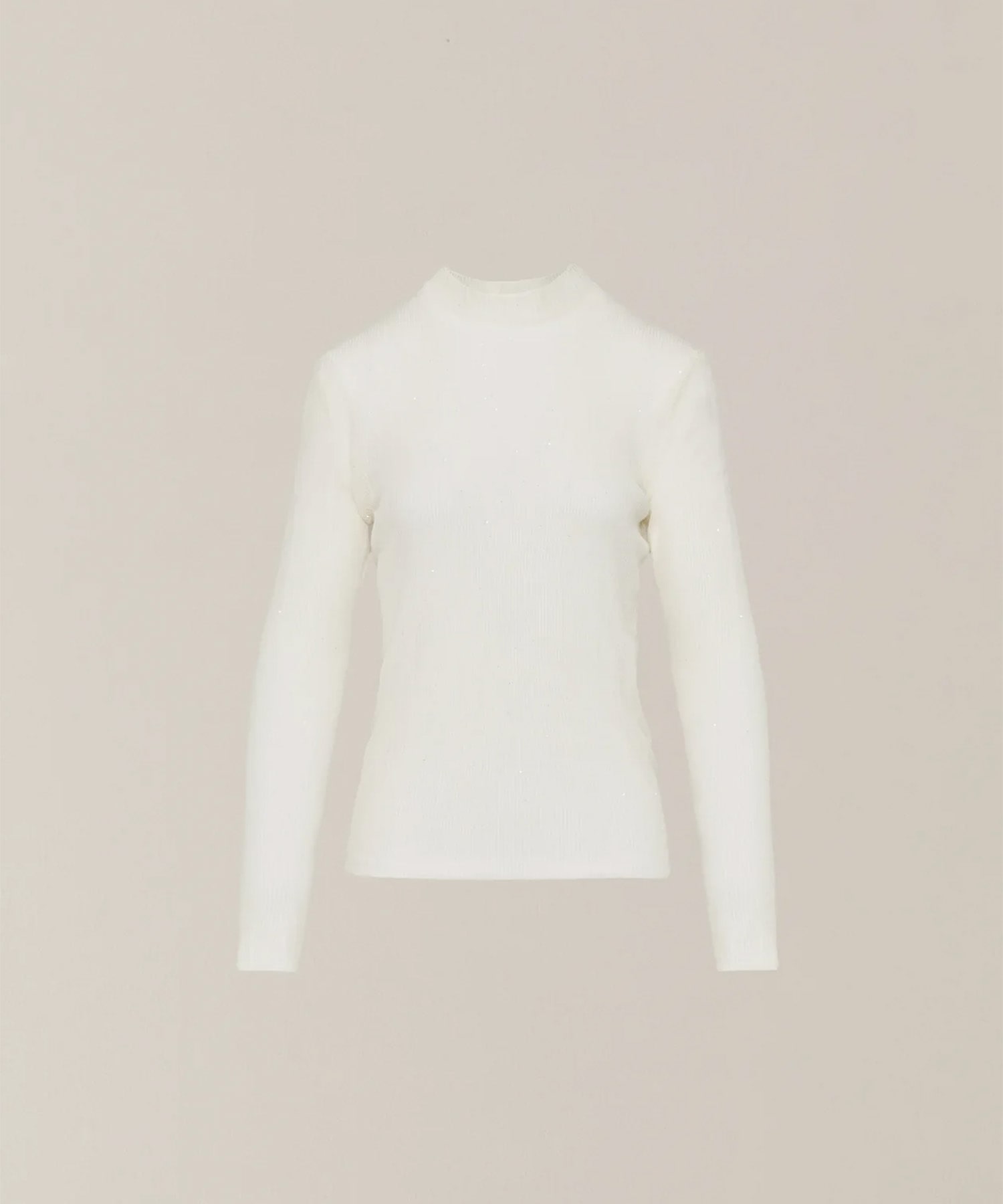 Basilia sequins knit pullover AKIRANAKA