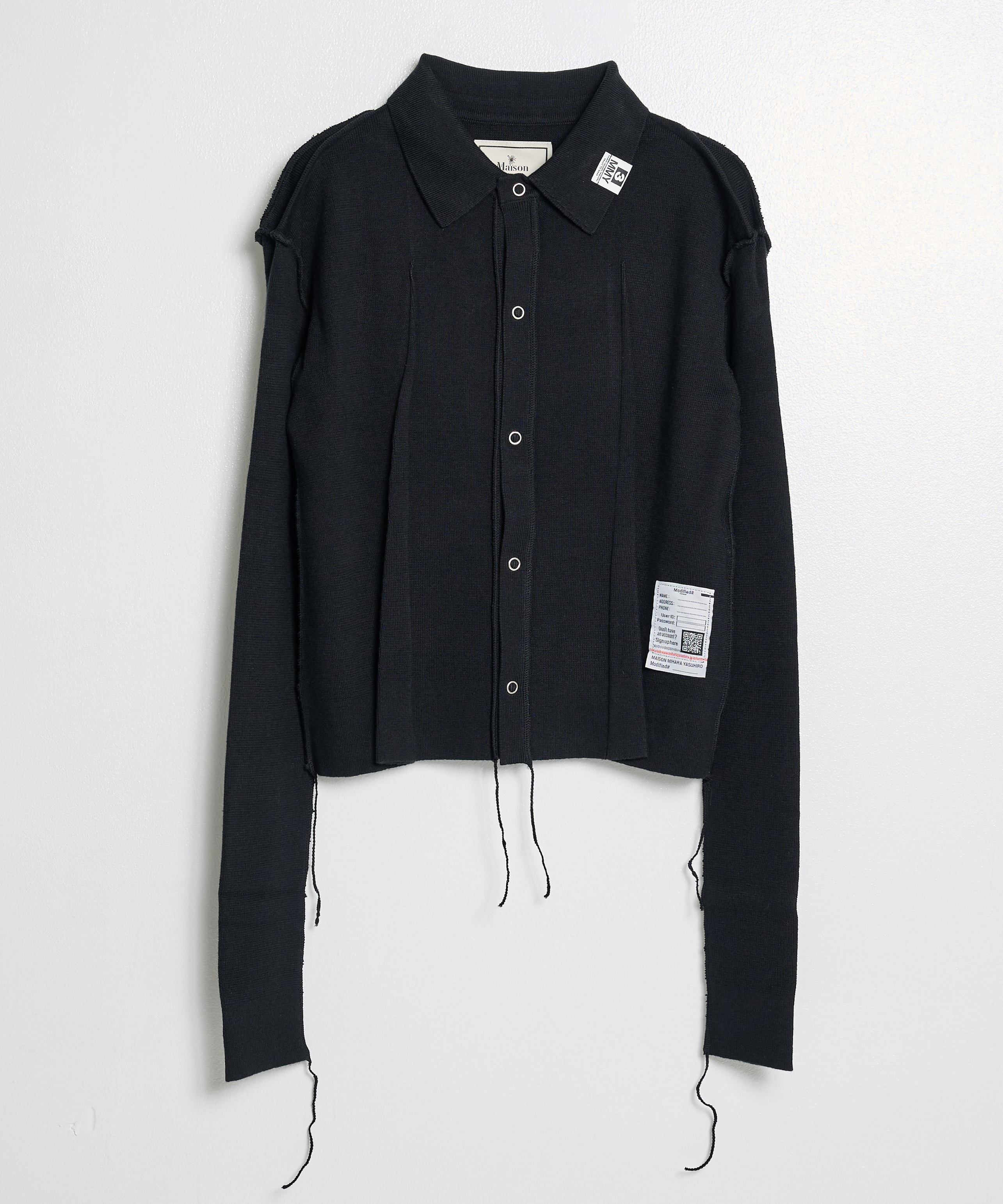 INSIDE OUT KNIT CARDIGAN Maison MIHARA YASUHIRO