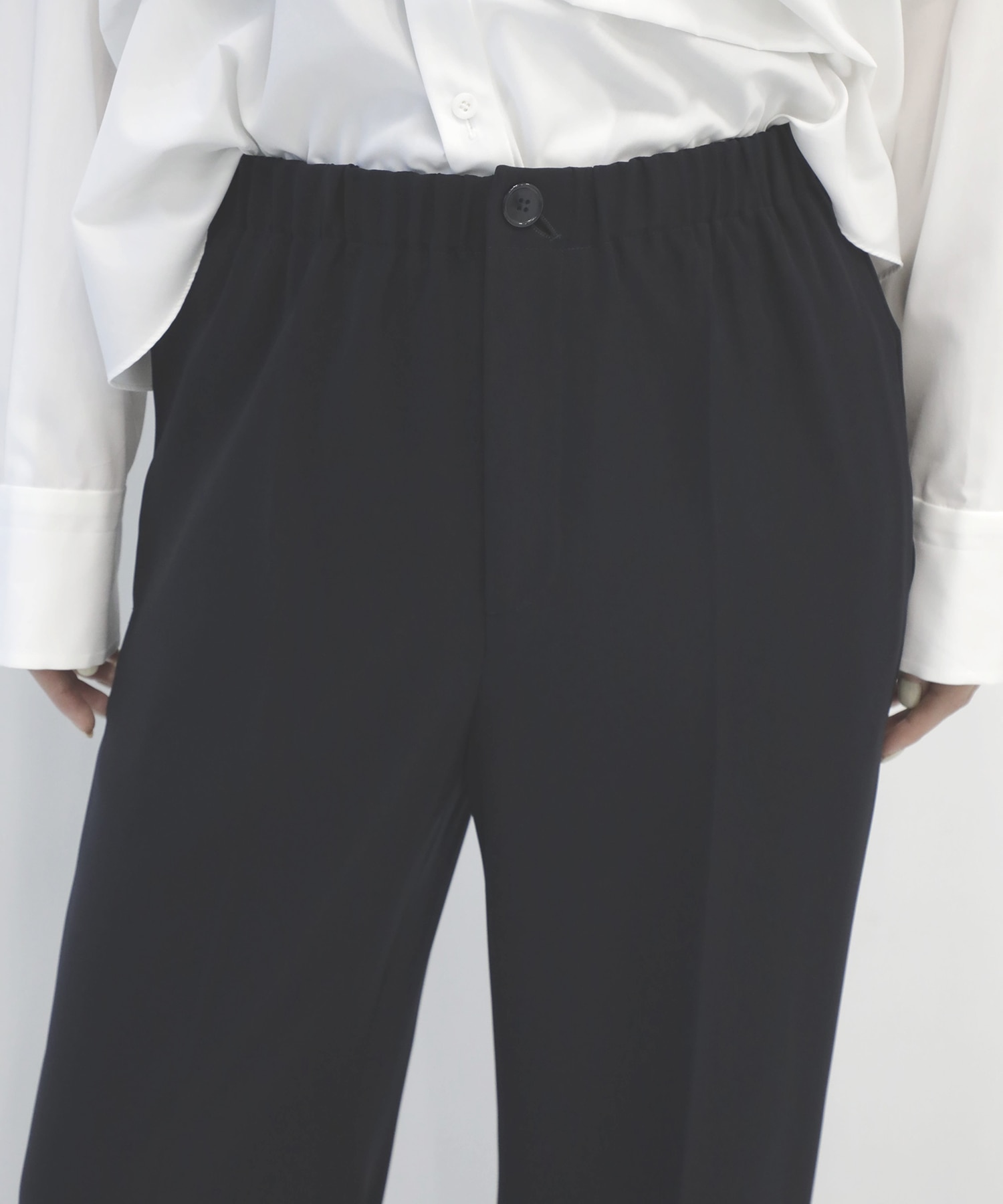 復刻 CENTER-PRESS STRAIGHT-PANTS ENFOLD