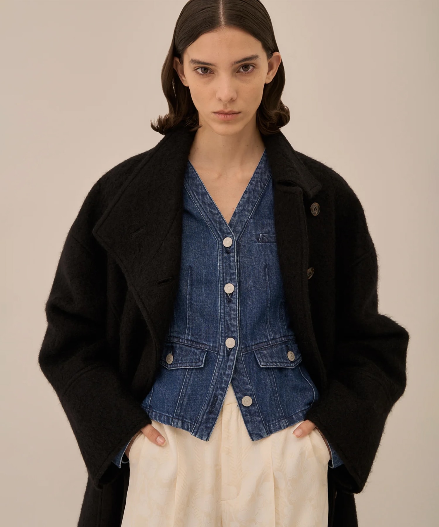 Leona denim jacket AKIRANAKA