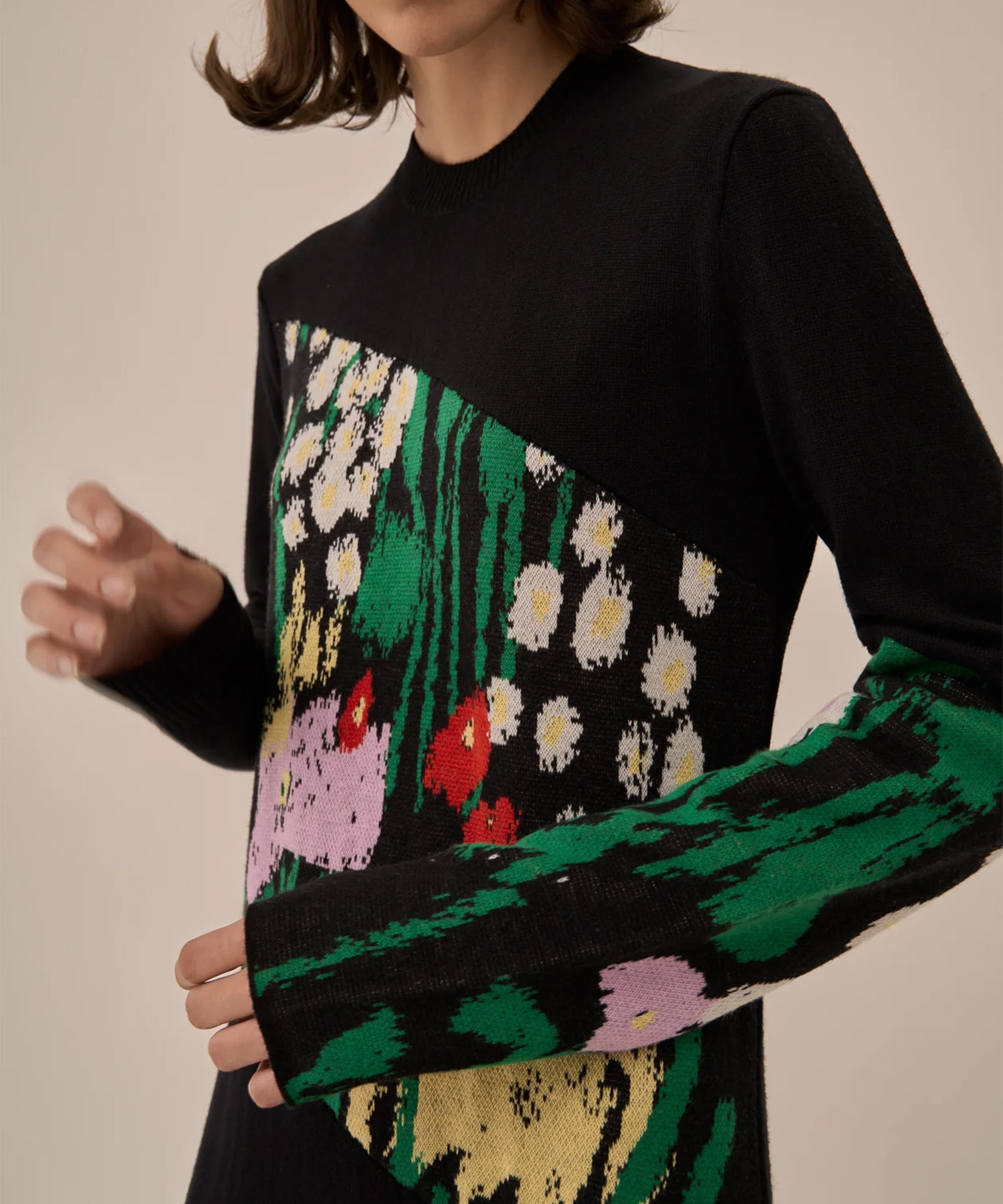 Sabi knit dress AKIRANAKA