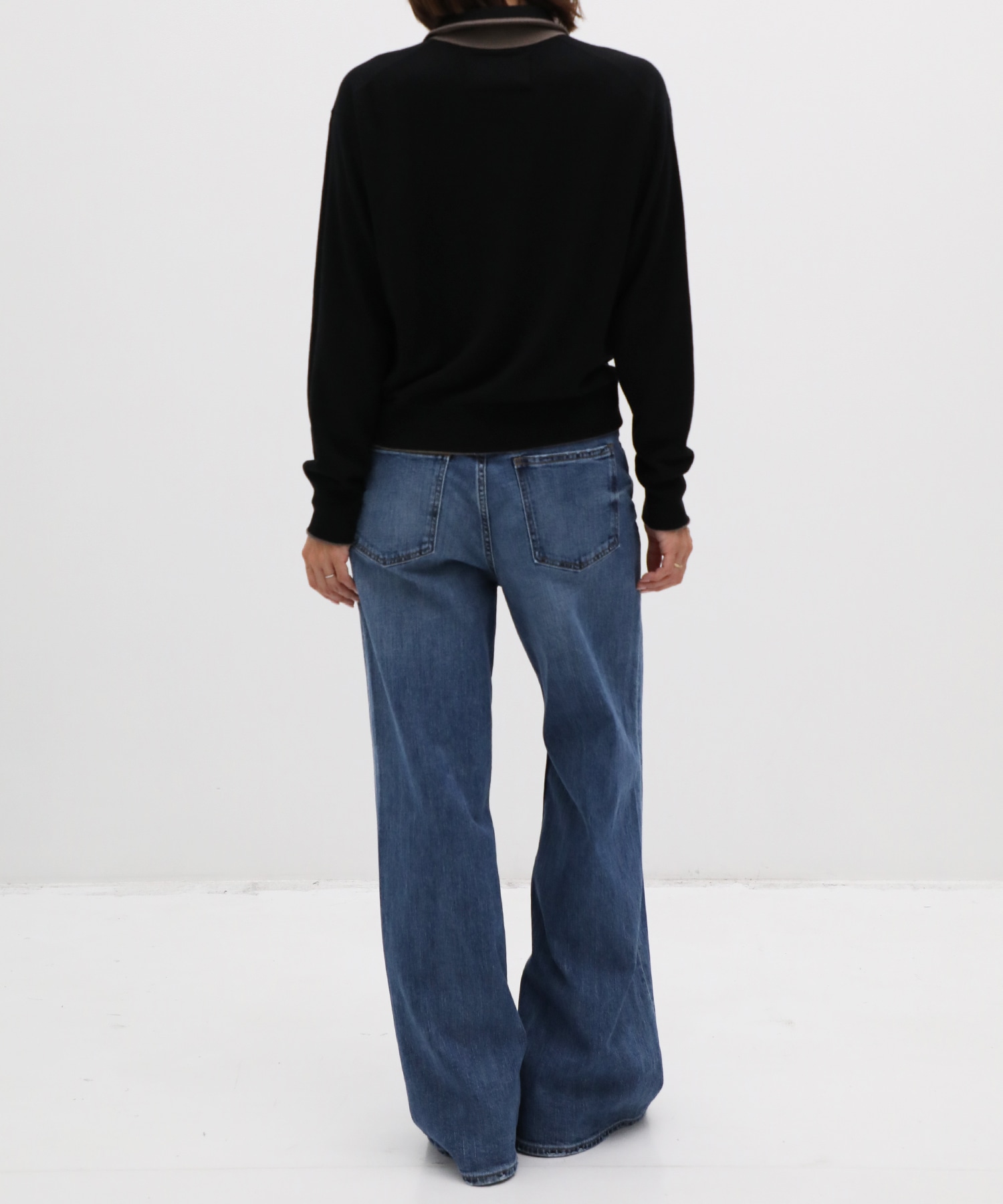 CASHMERE/SILK REVERSIBLE SKIPPER PULLOVER THE TOKYO