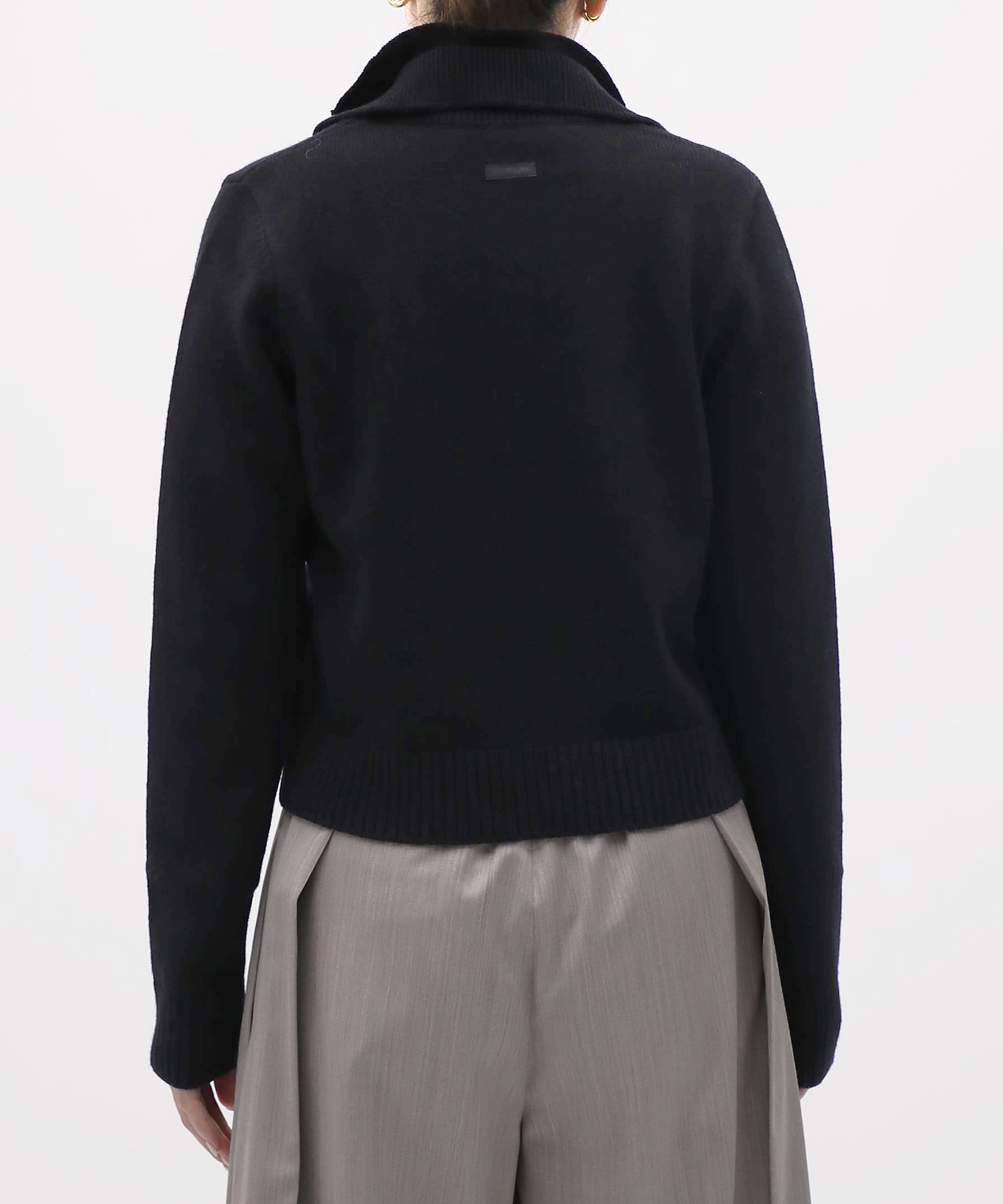 Lams Wool Knit Pullover KEISUKEYOSHIDA