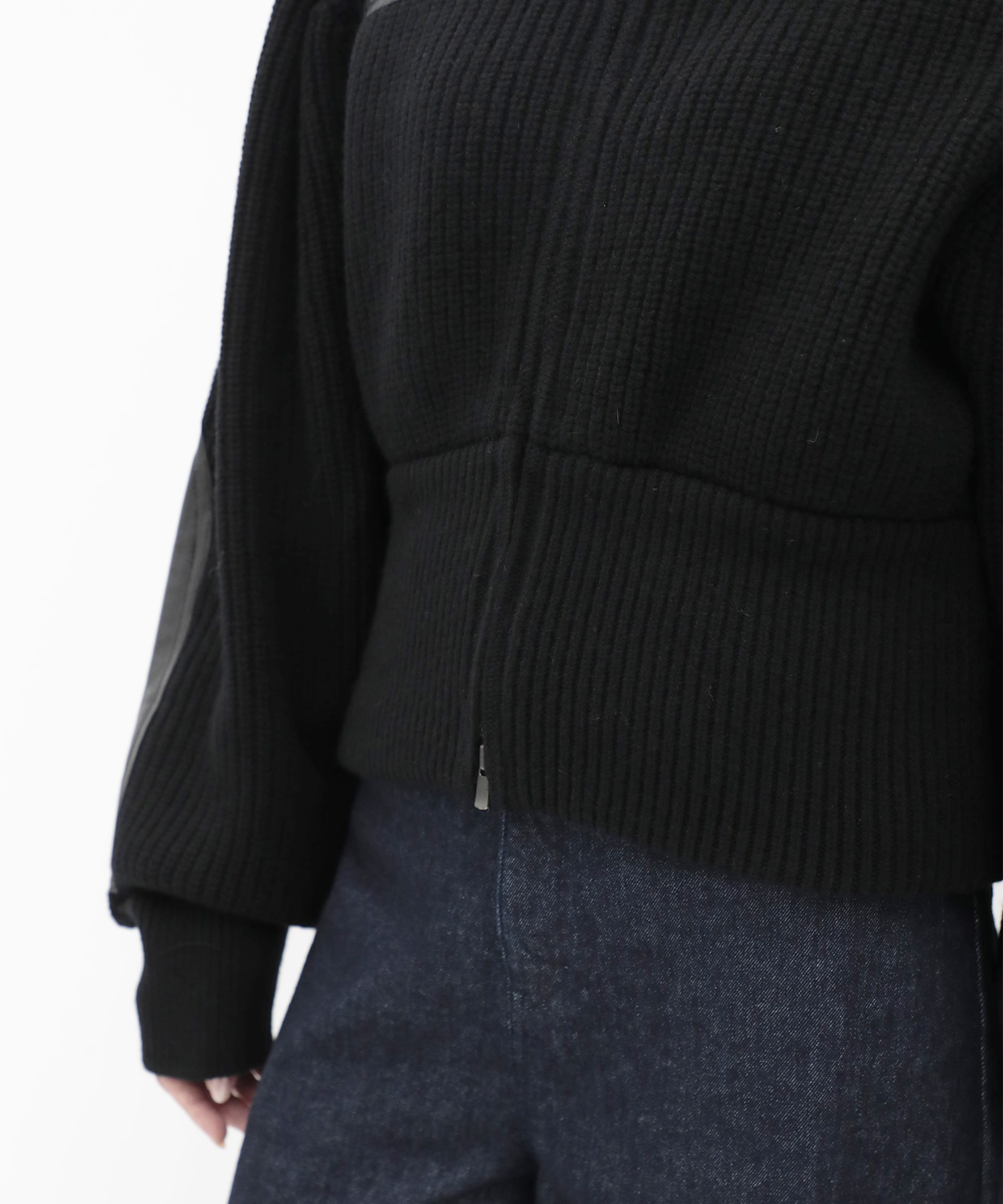 Balloon-Sleeve Driver Knit KEISUKEYOSHIDA