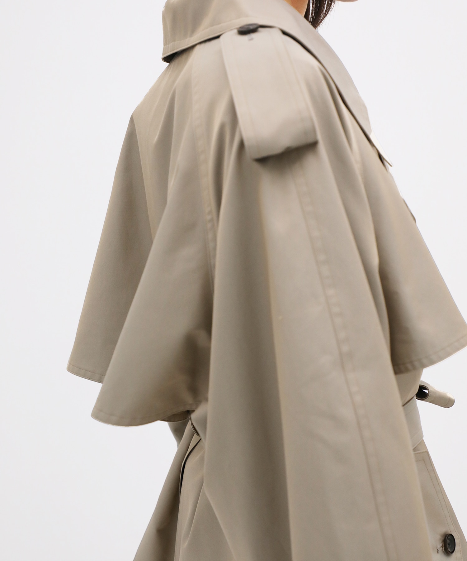 Chambray Trench Over Coat IIROT