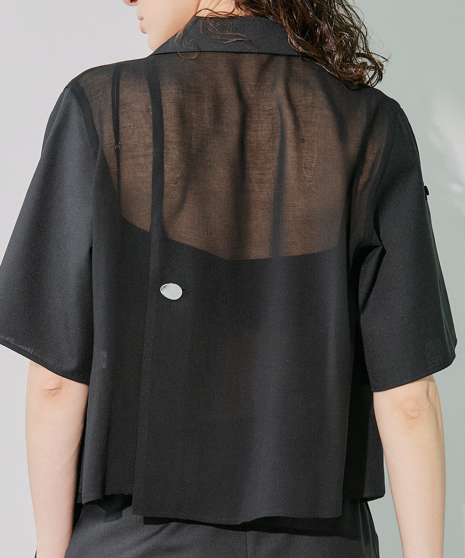 Open Collar Combi Shirts RITAN