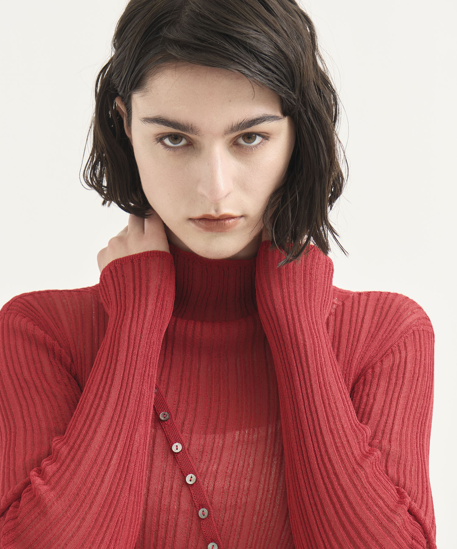 Sheer Rib Knit RITAN