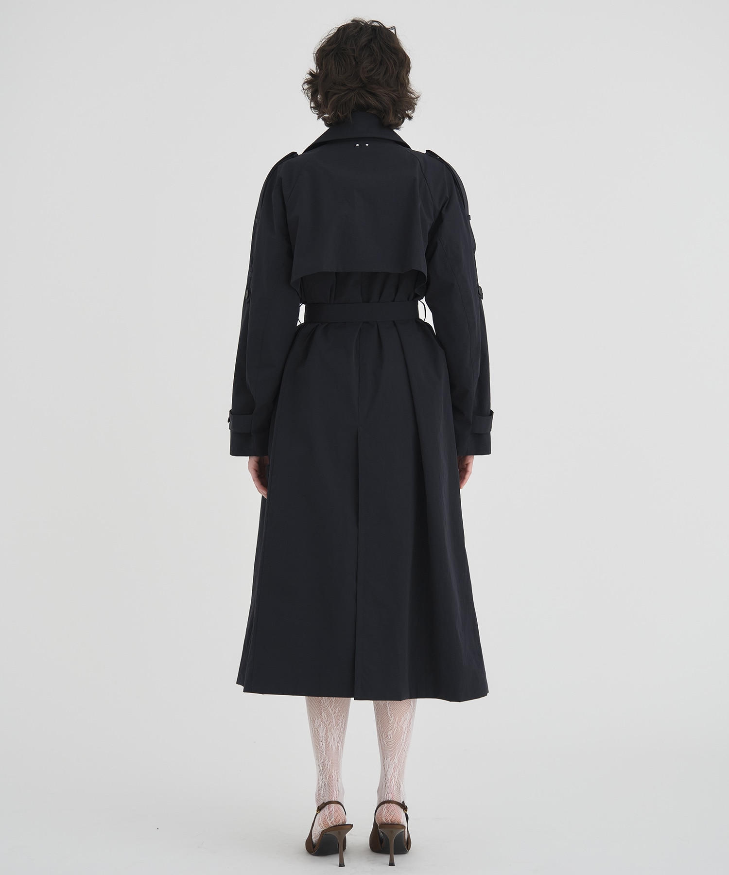 Wide Lapel Trench Coat RITAN