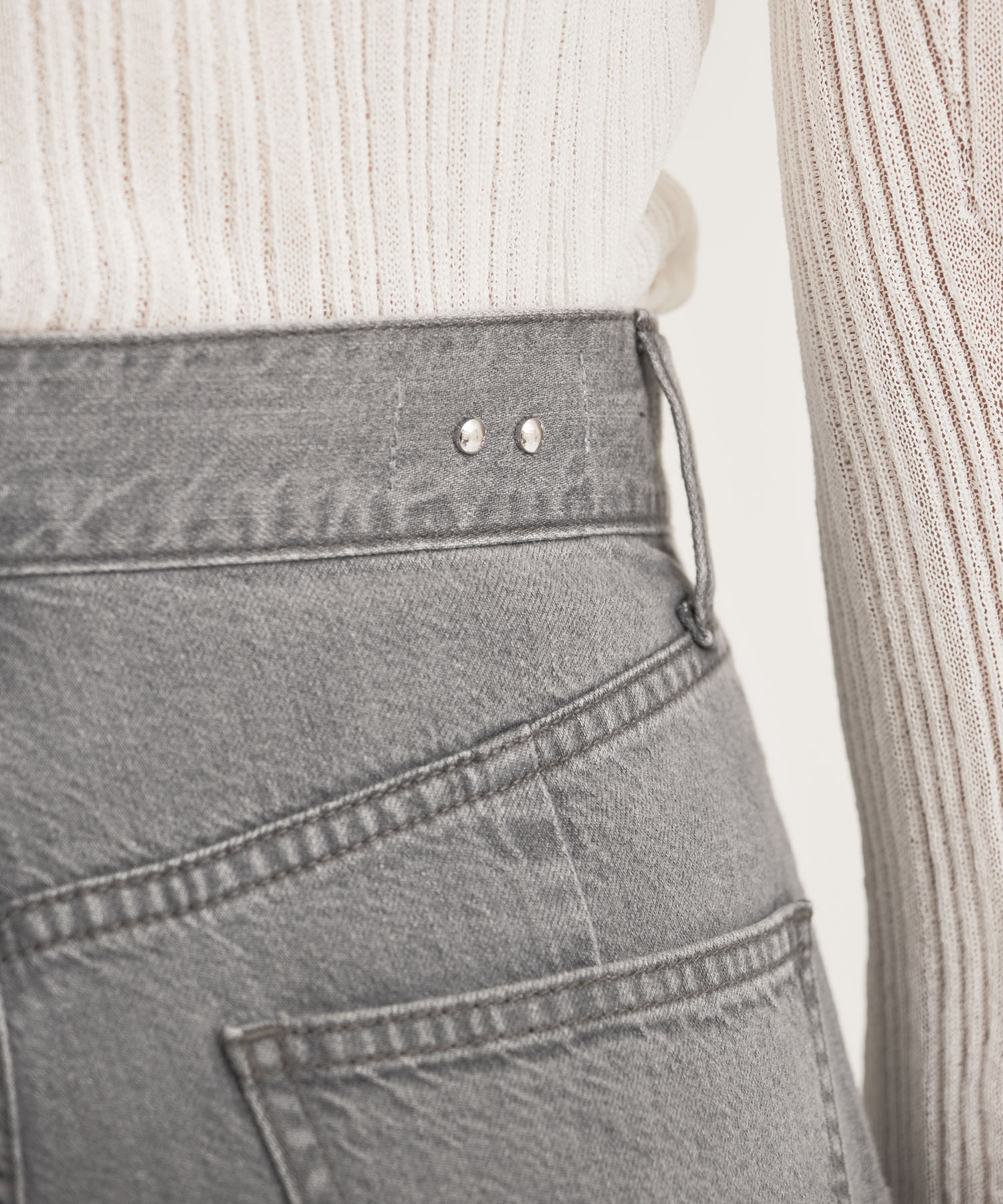 Tencel Curve Denim Pants RITAN