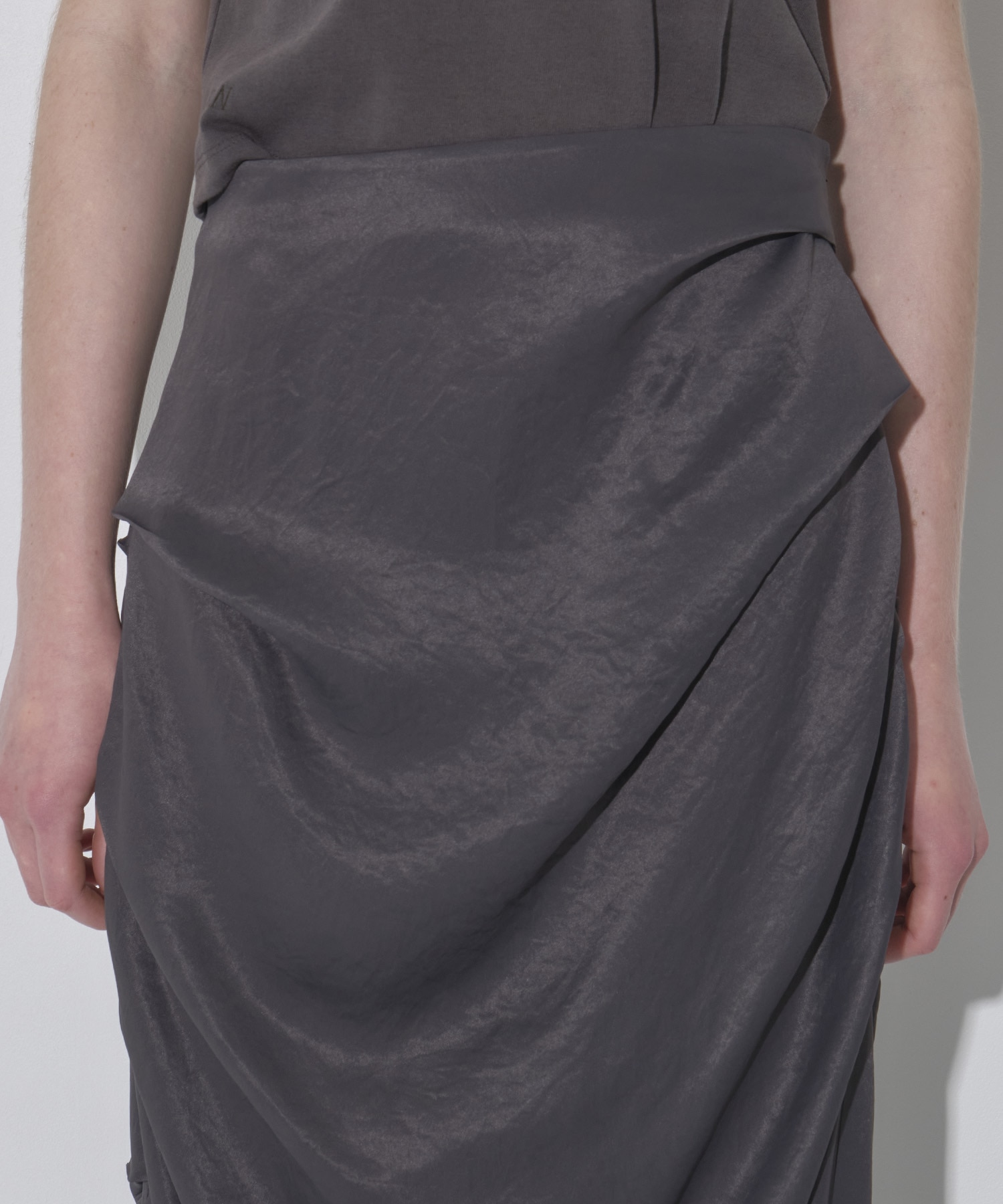 Satin Tack Skirt RITAN