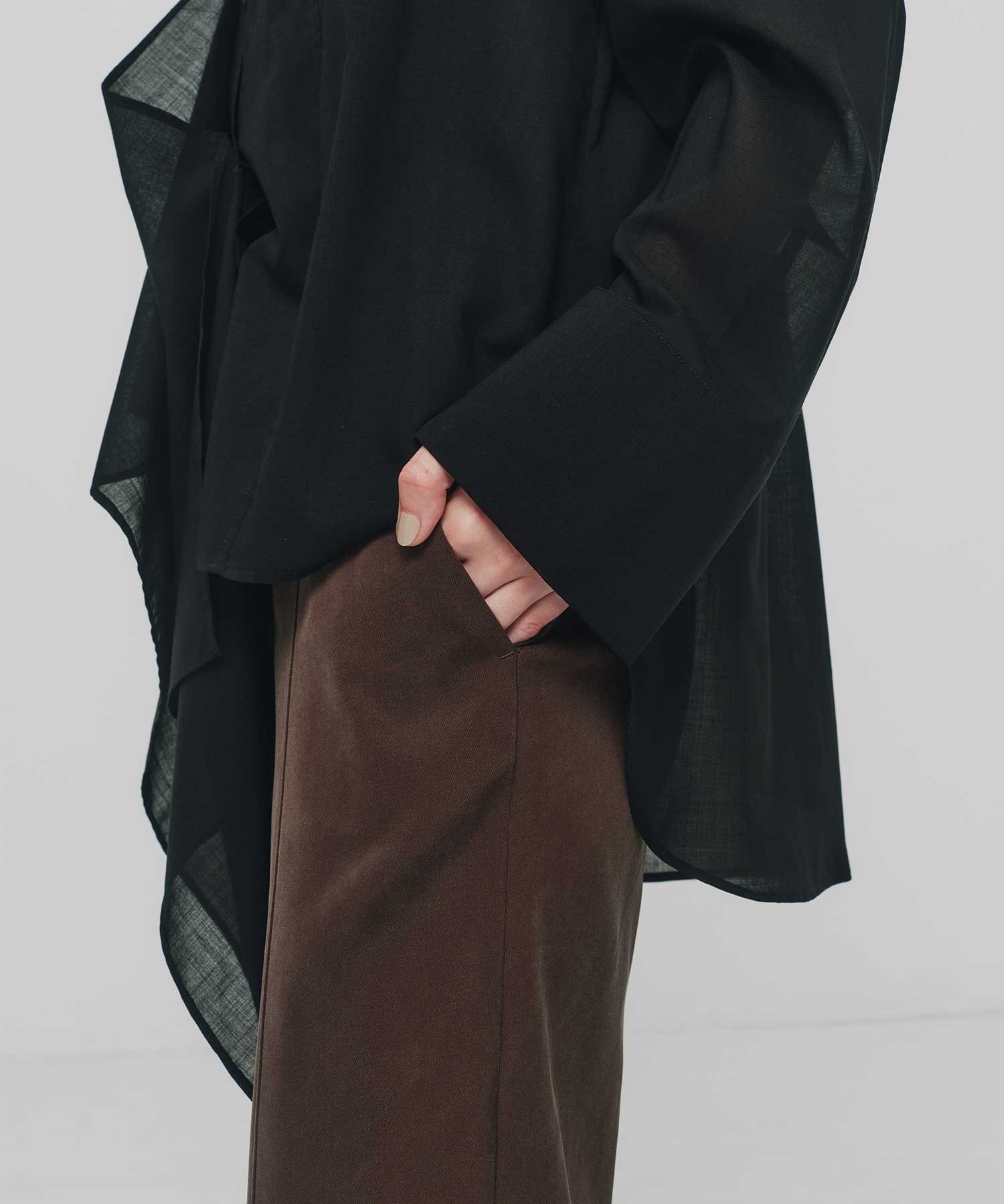 Asym Cape  Shirts RITAN