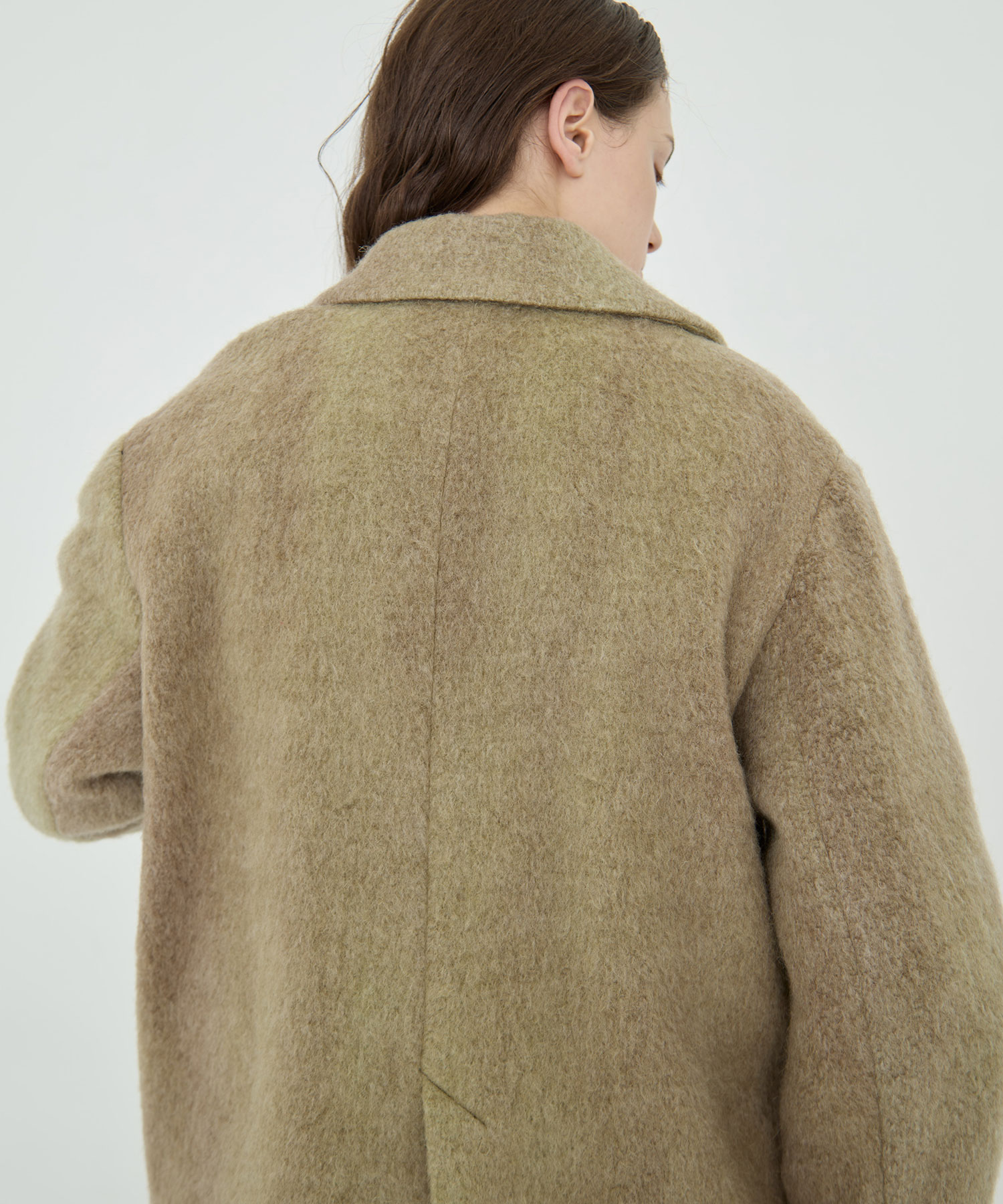 Gradation Shggy  Coat RITAN